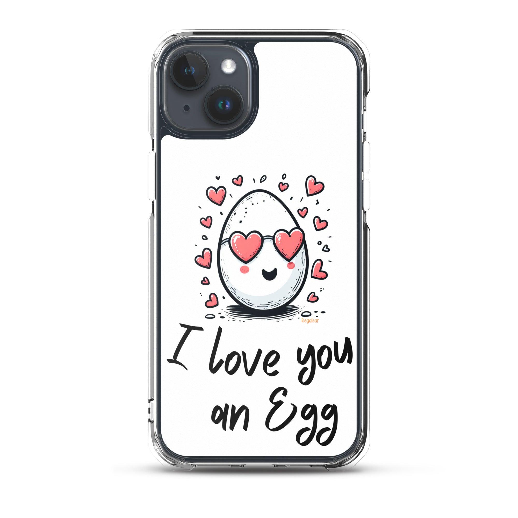 Funda iPhone® I love you an egg
