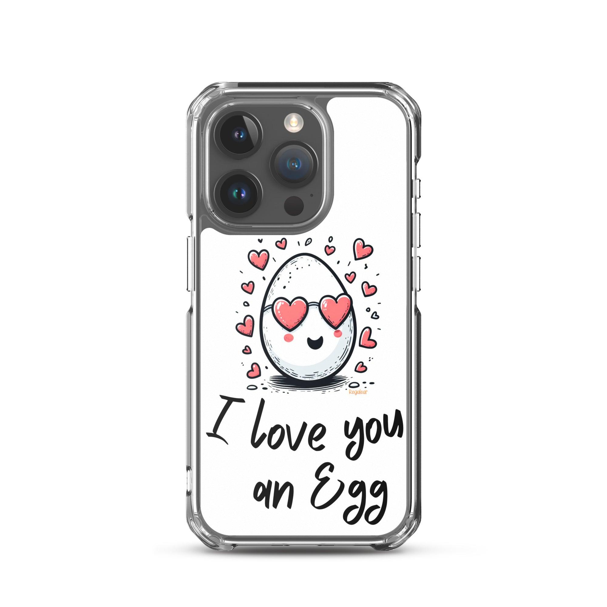Funda iPhone® I love you an egg