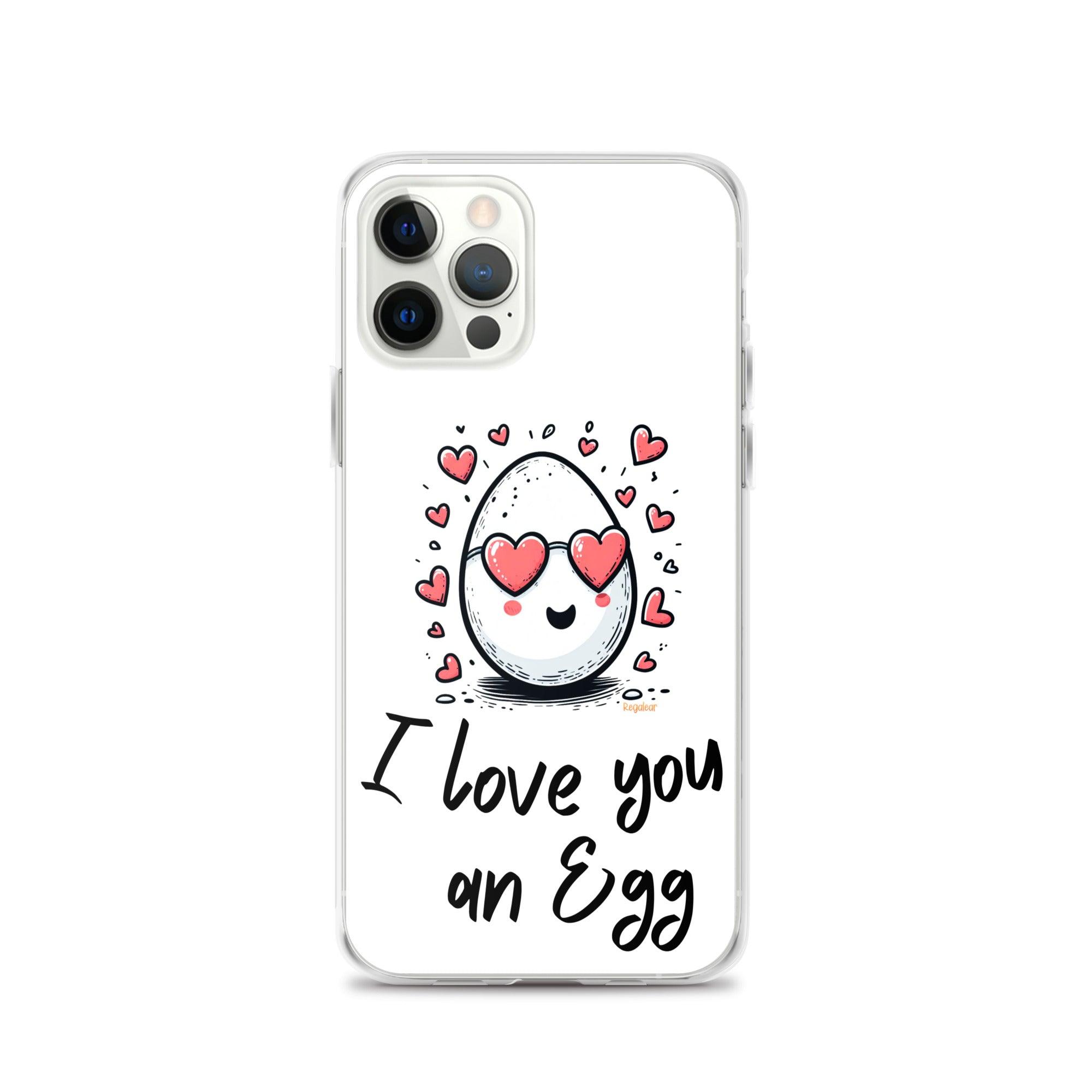 Funda iPhone® I love you an egg