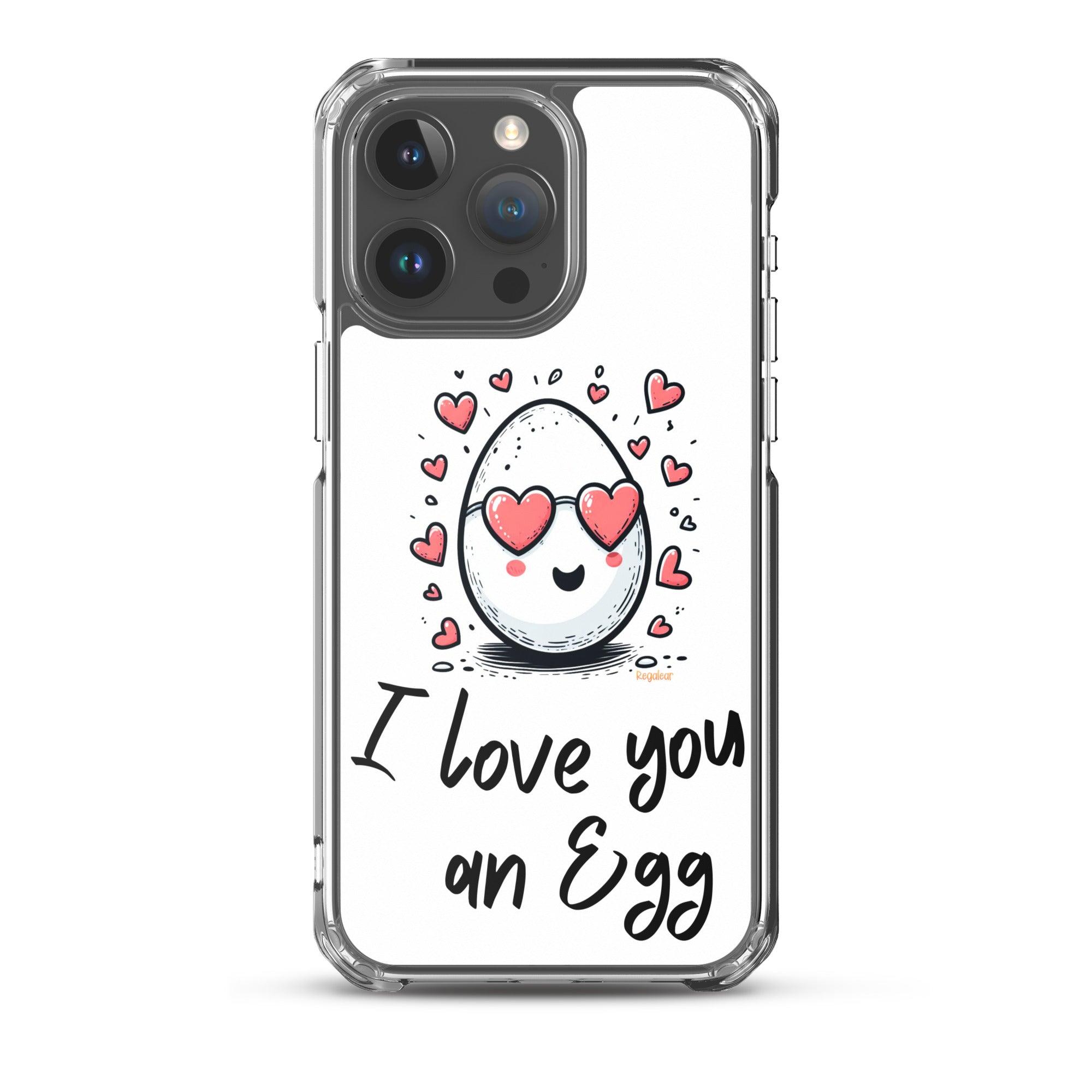 Funda iPhone® I love you an egg