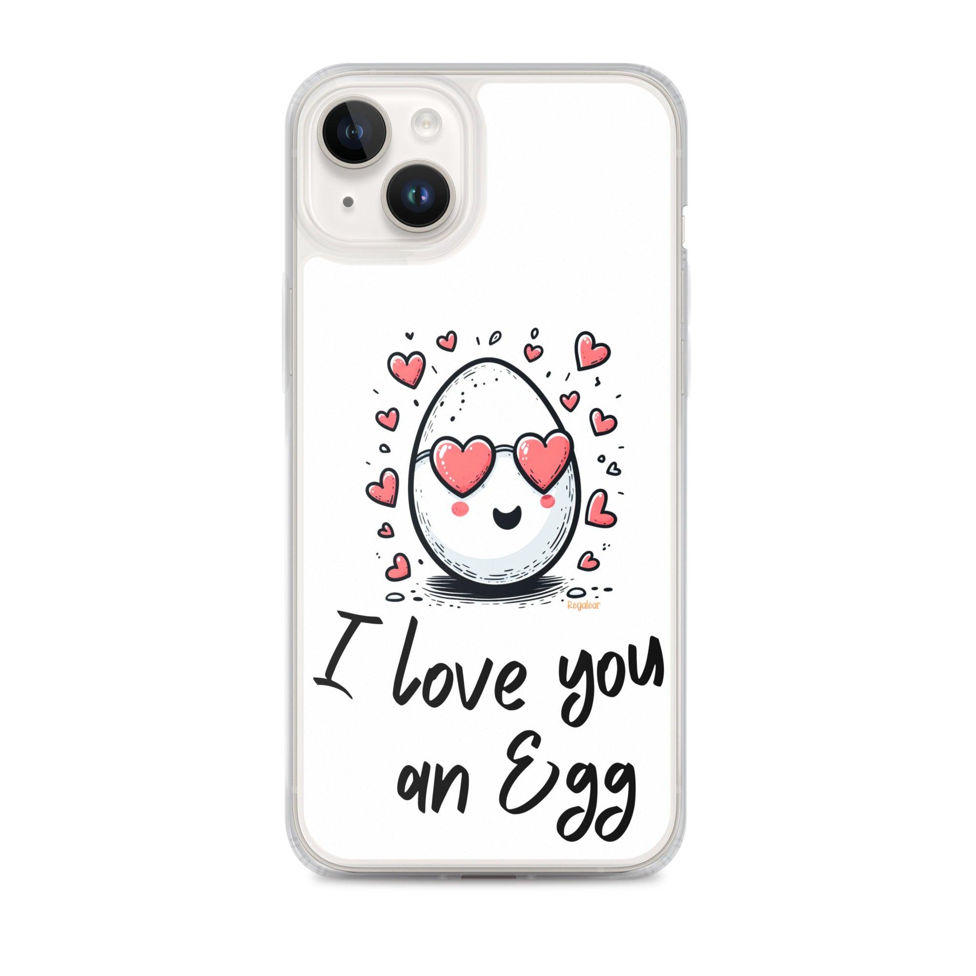 Funda iPhone® I love you an egg