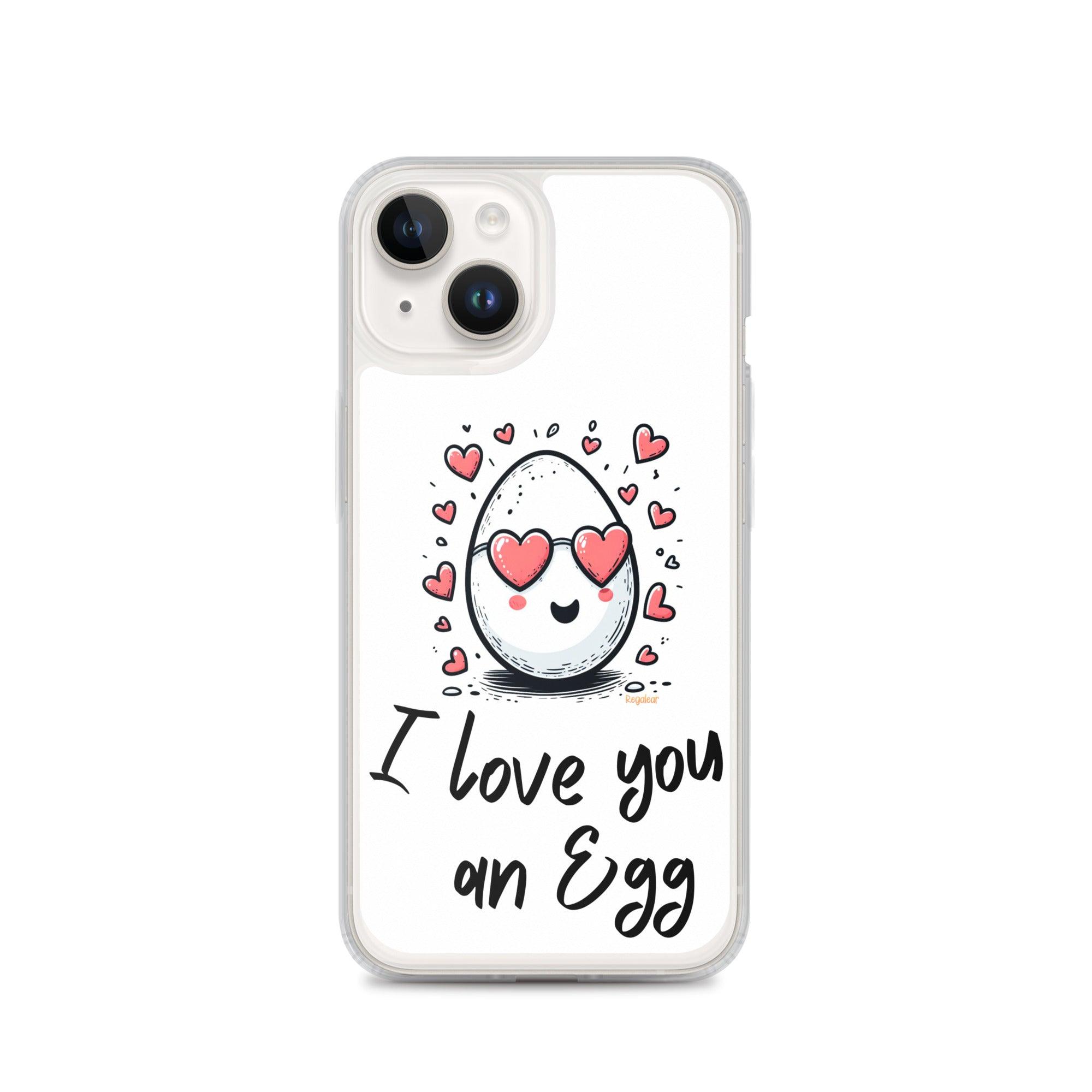 Funda iPhone® I love you an egg