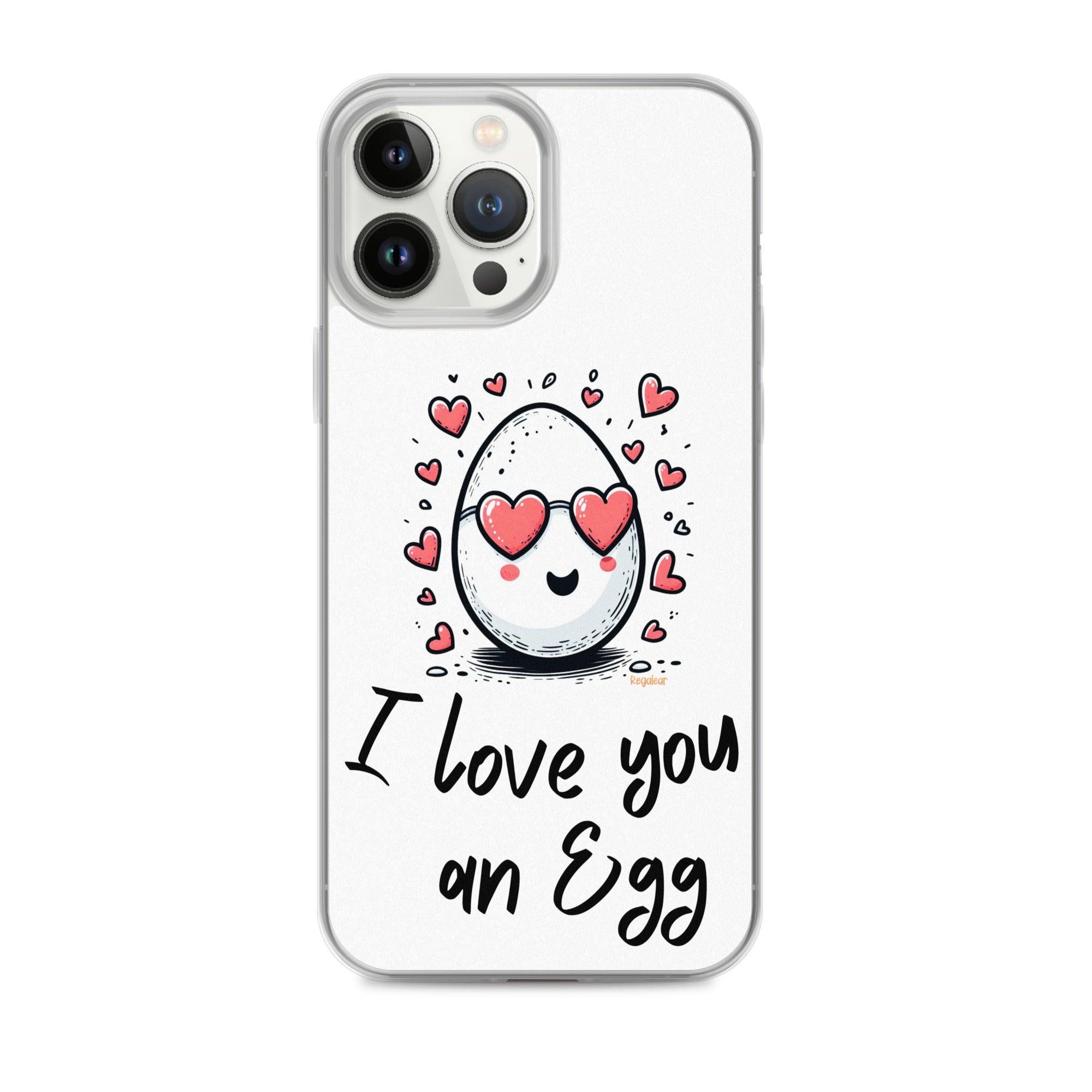 Funda iPhone® I love you an egg