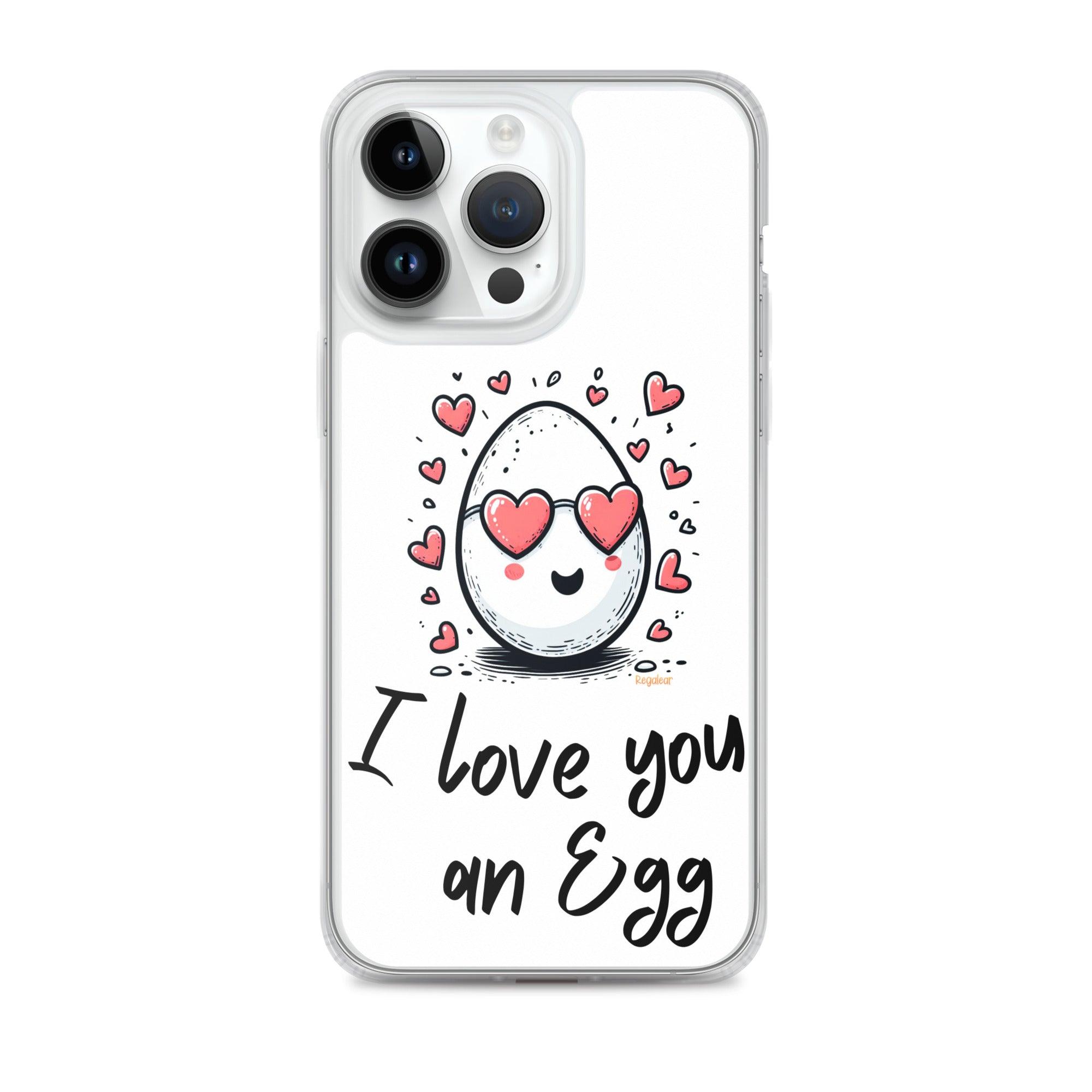 Funda iPhone® I love you an egg