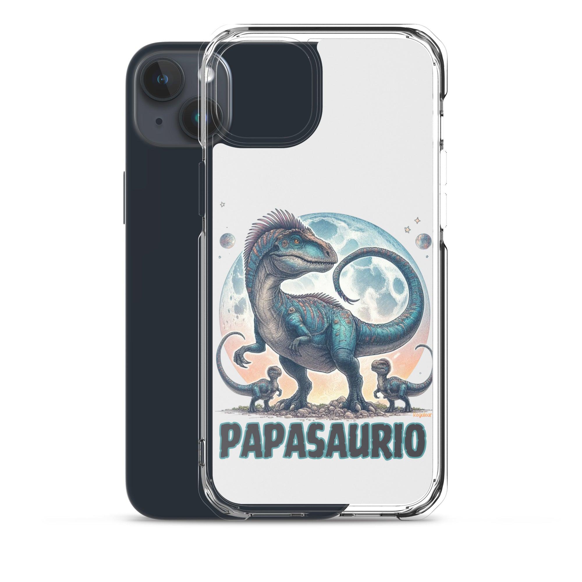 Funda movil iPhone® Papasaurio