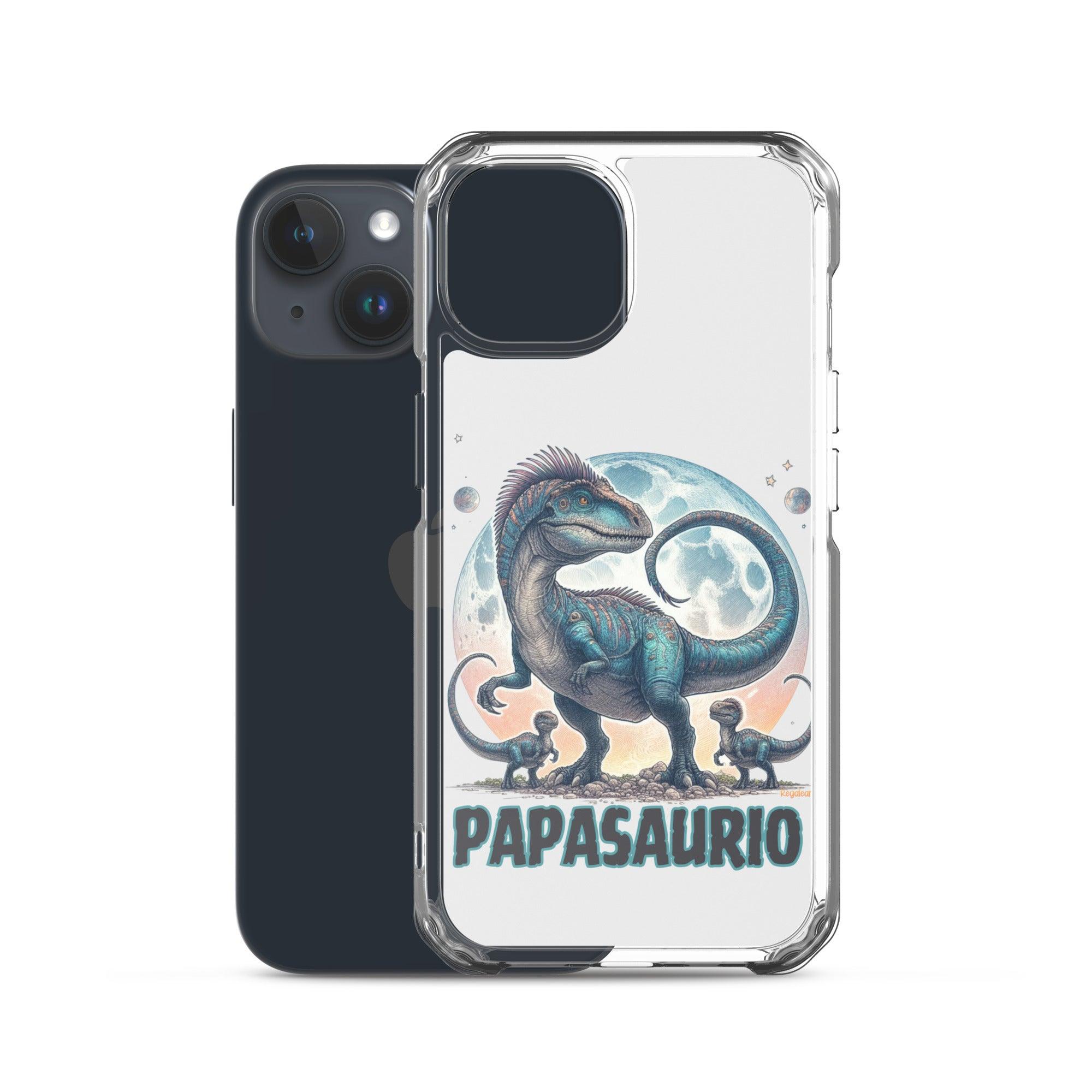 Funda movil iPhone® Papasaurio