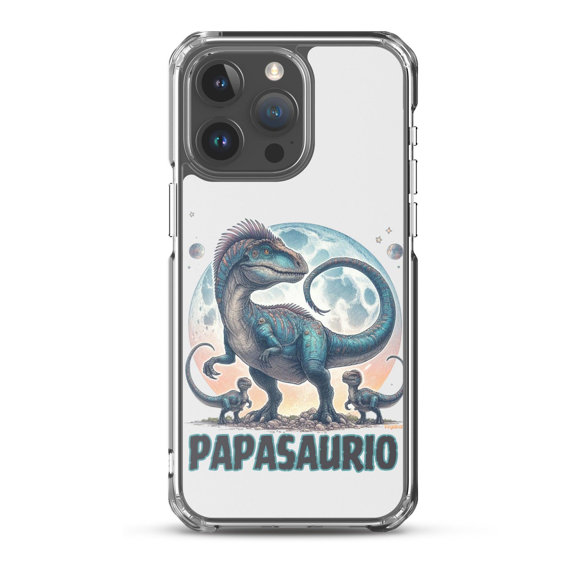 Funda movil iPhone® Papasaurio