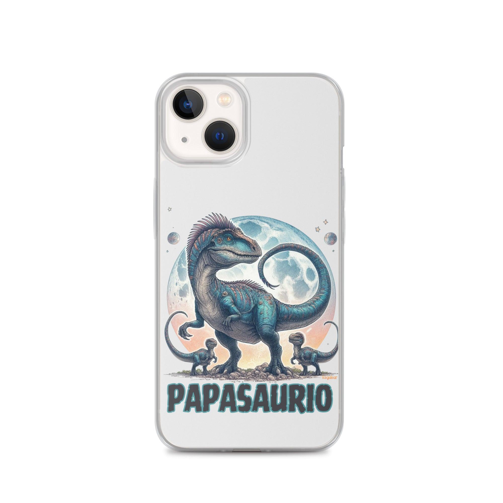 Funda movil iPhone® Papasaurio