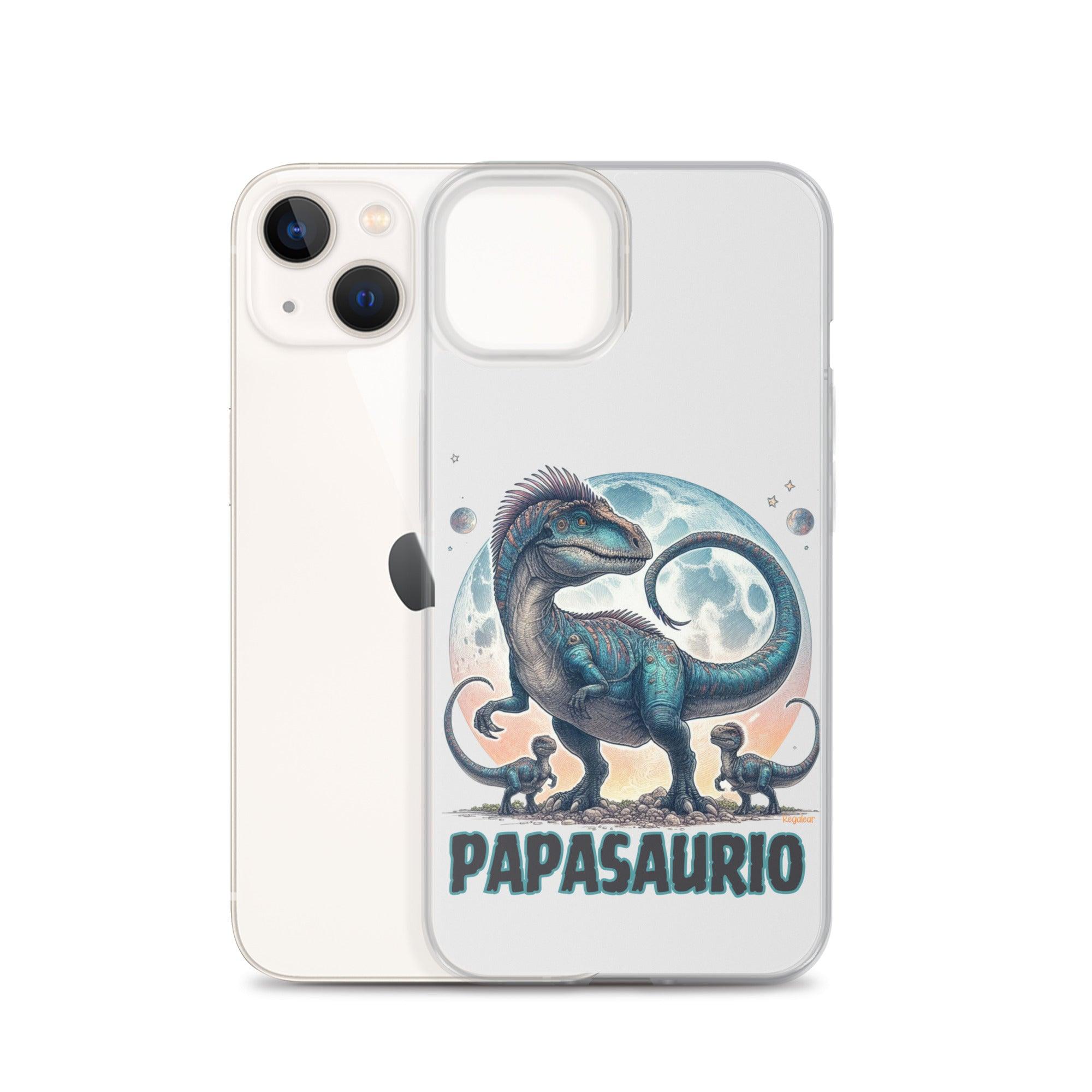 Funda movil iPhone® Papasaurio