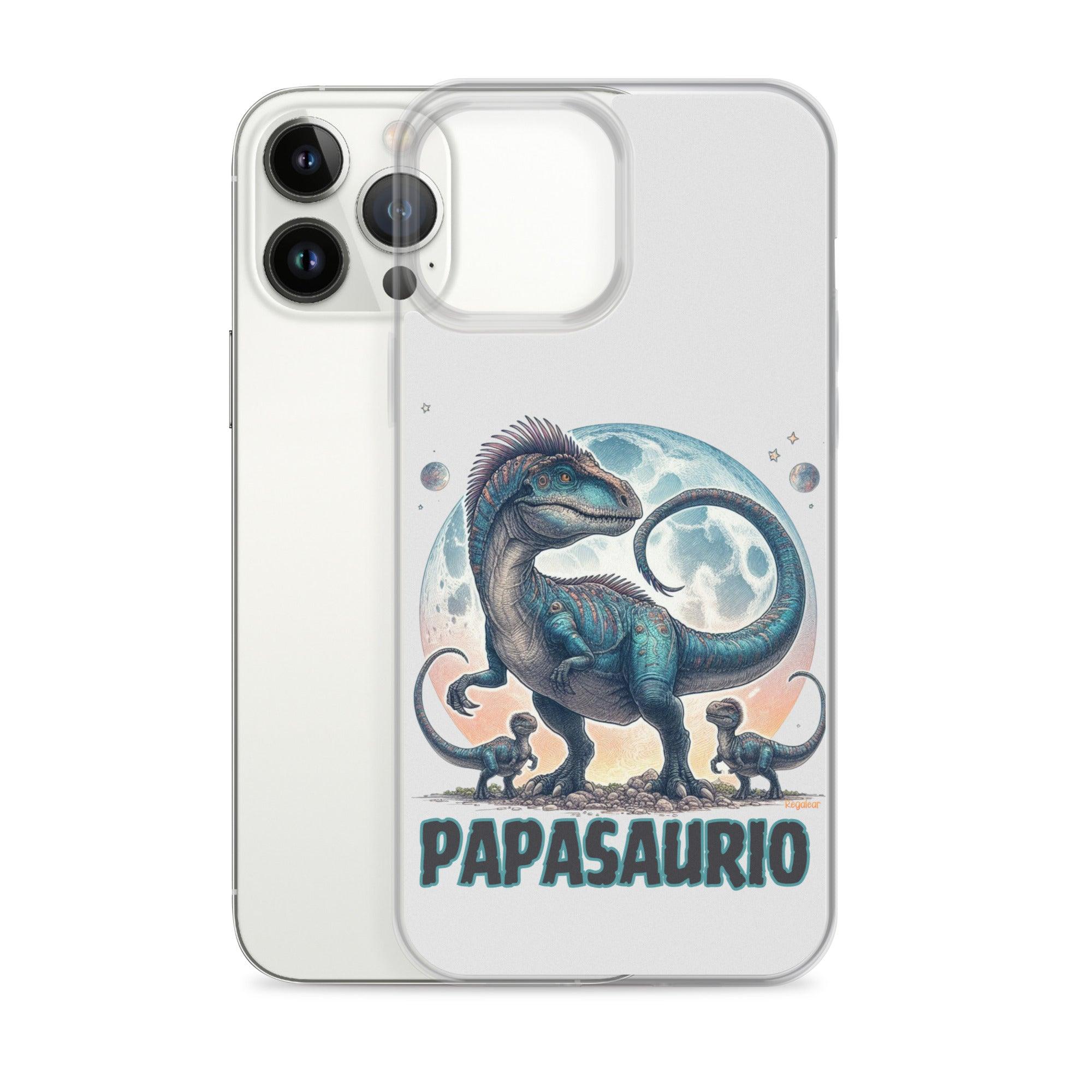 Funda movil iPhone® Papasaurio