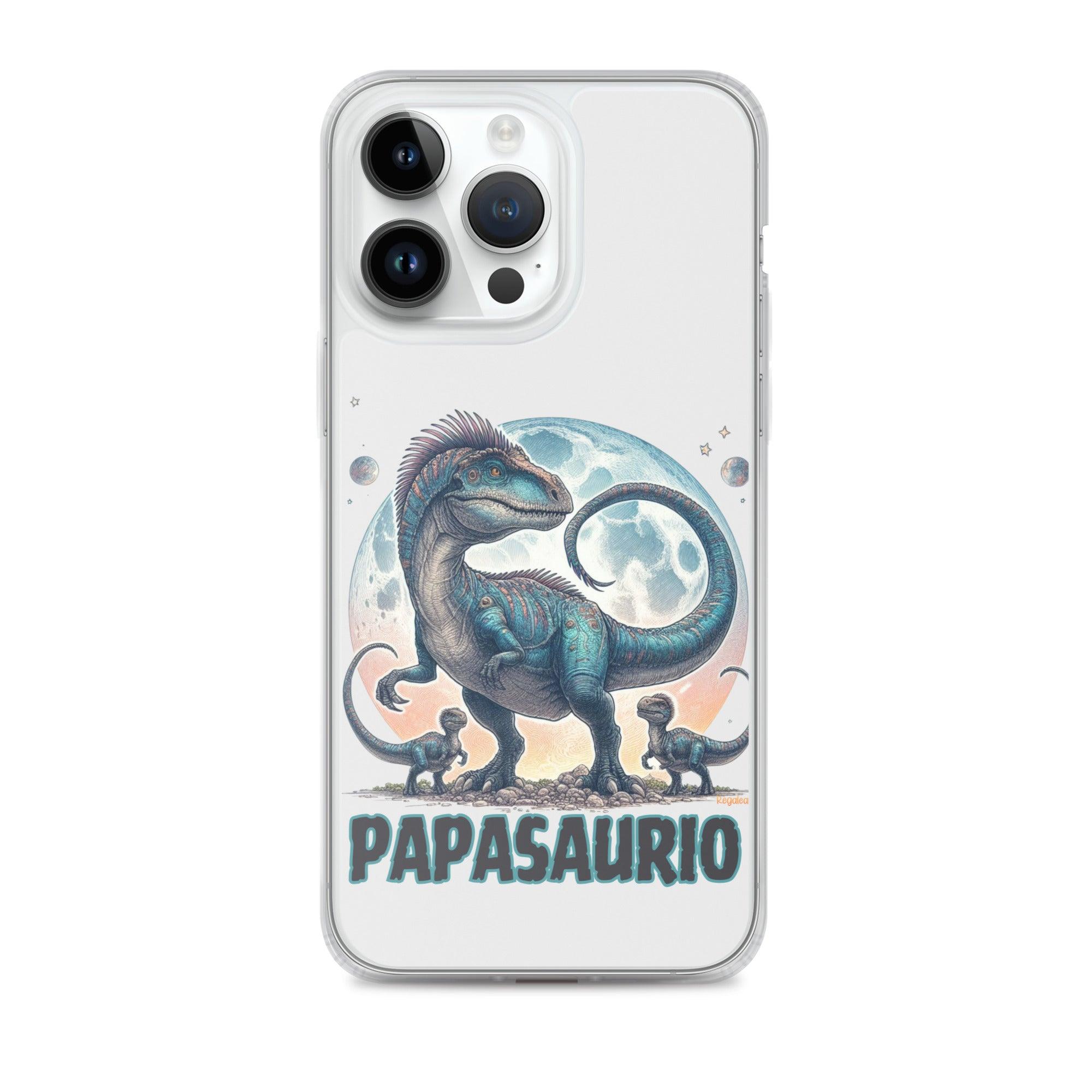 Funda movil iPhone® Papasaurio