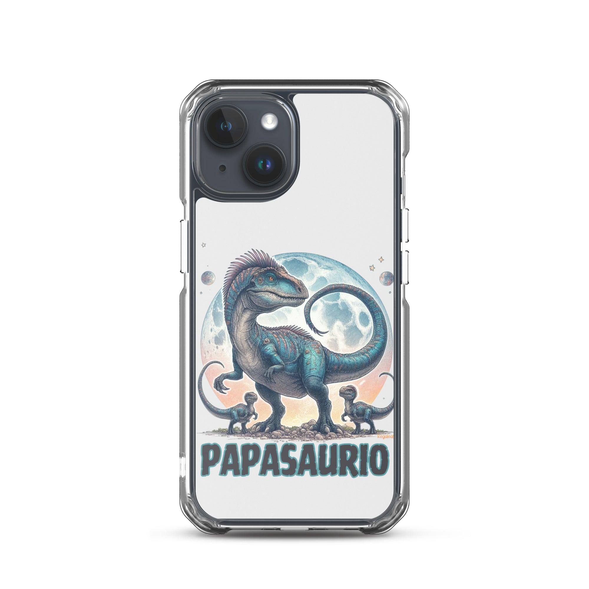 Funda movil iPhone® Papasaurio