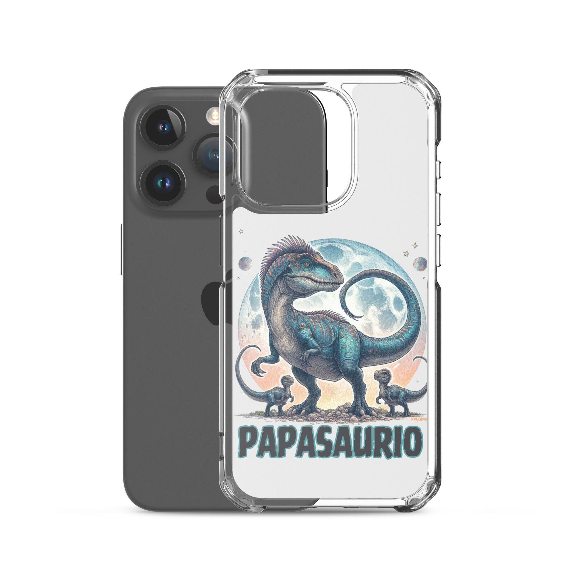 Funda movil iPhone® Papasaurio