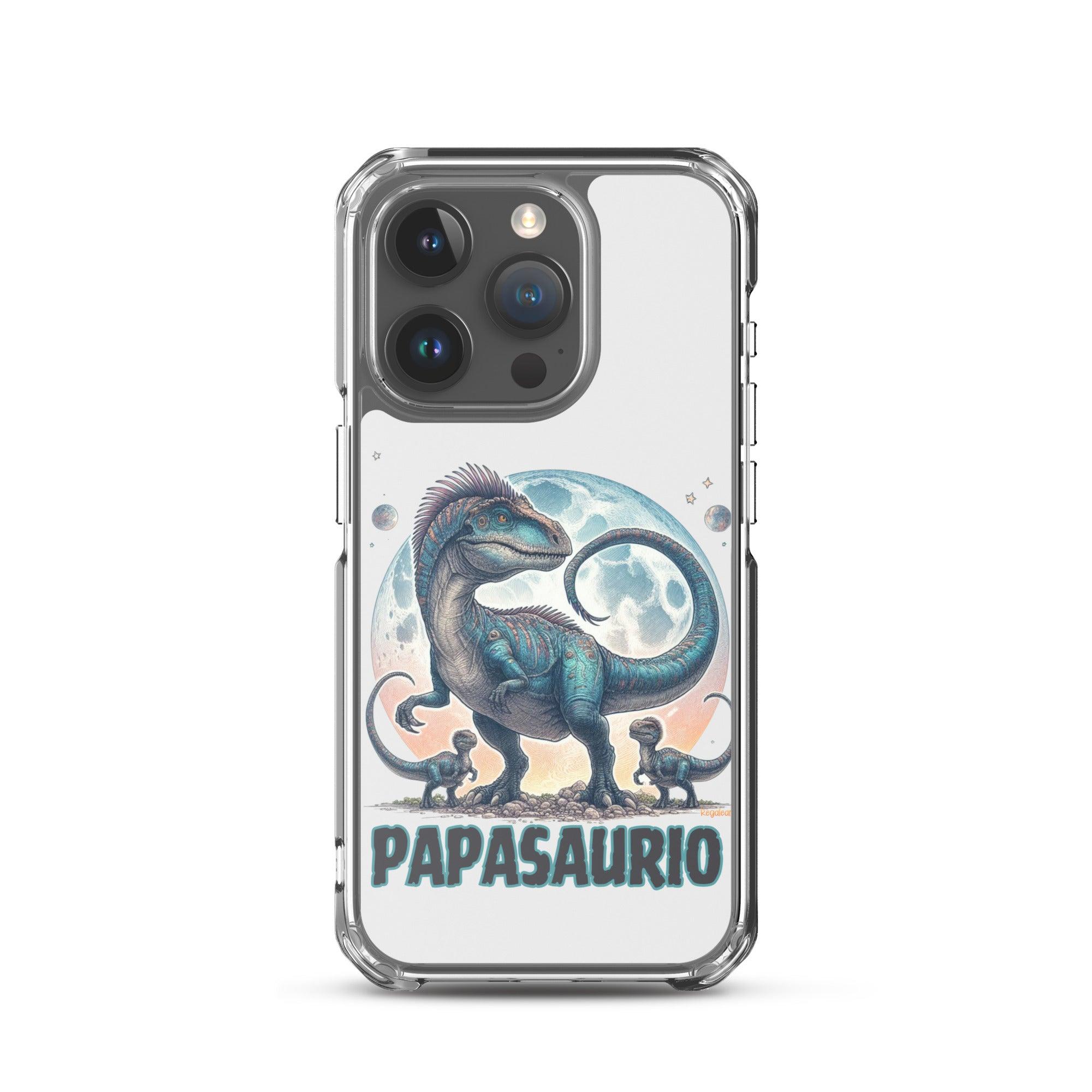 Funda movil iPhone® Papasaurio