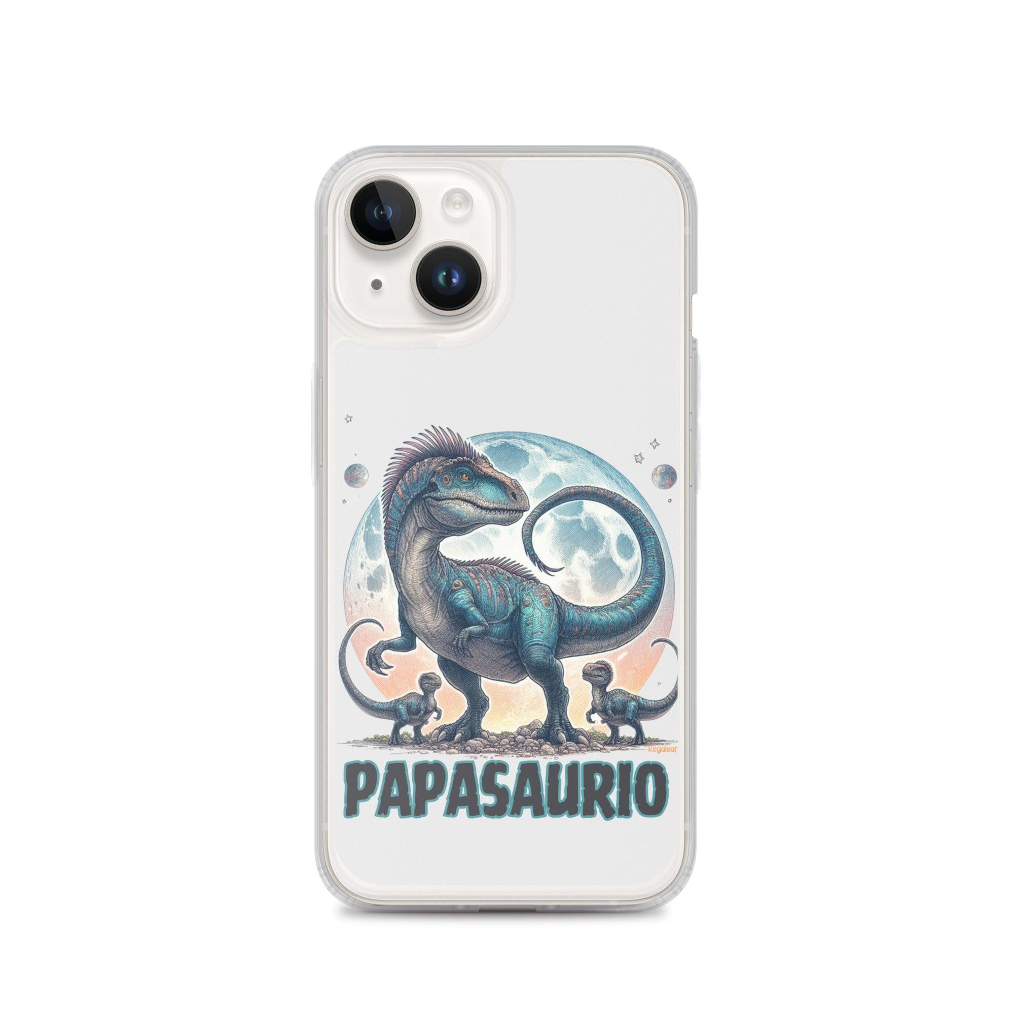 Funda movil iPhone® Papasaurio