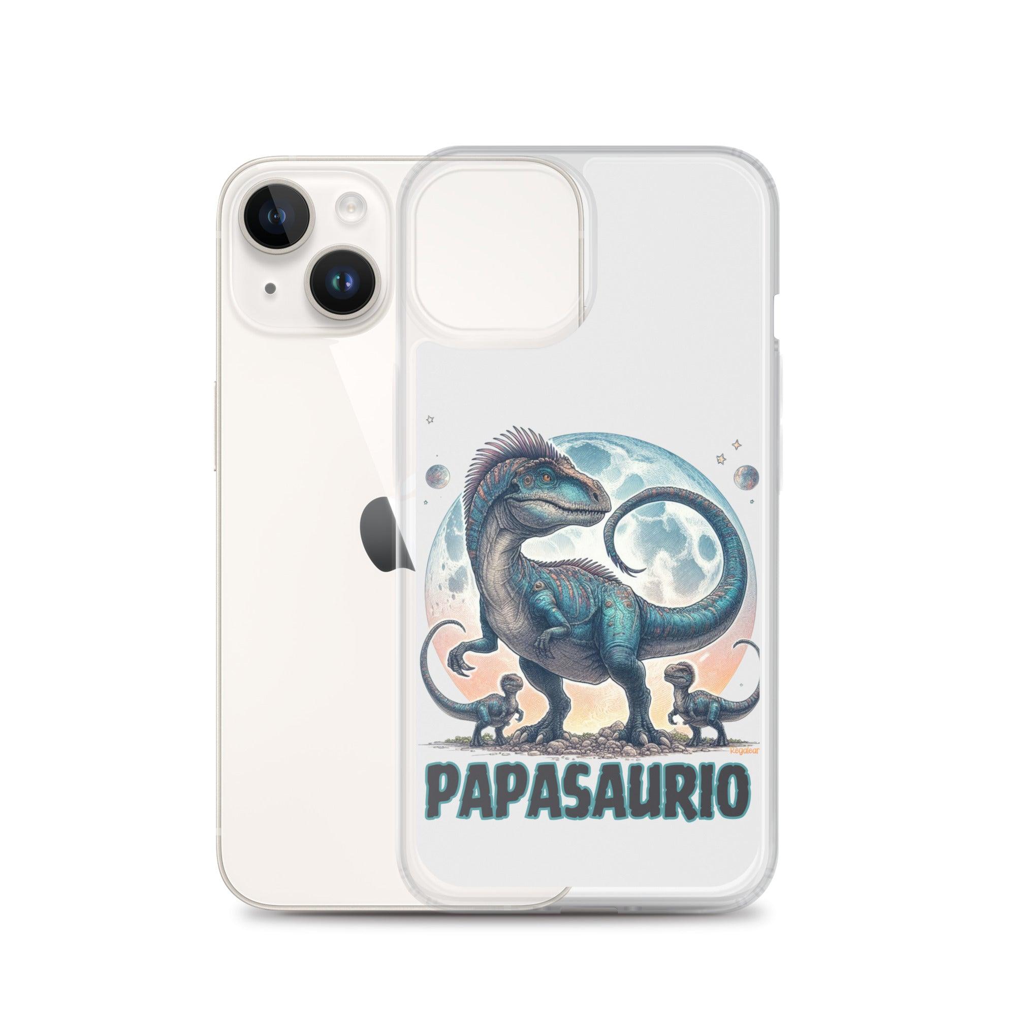 Funda movil iPhone® Papasaurio