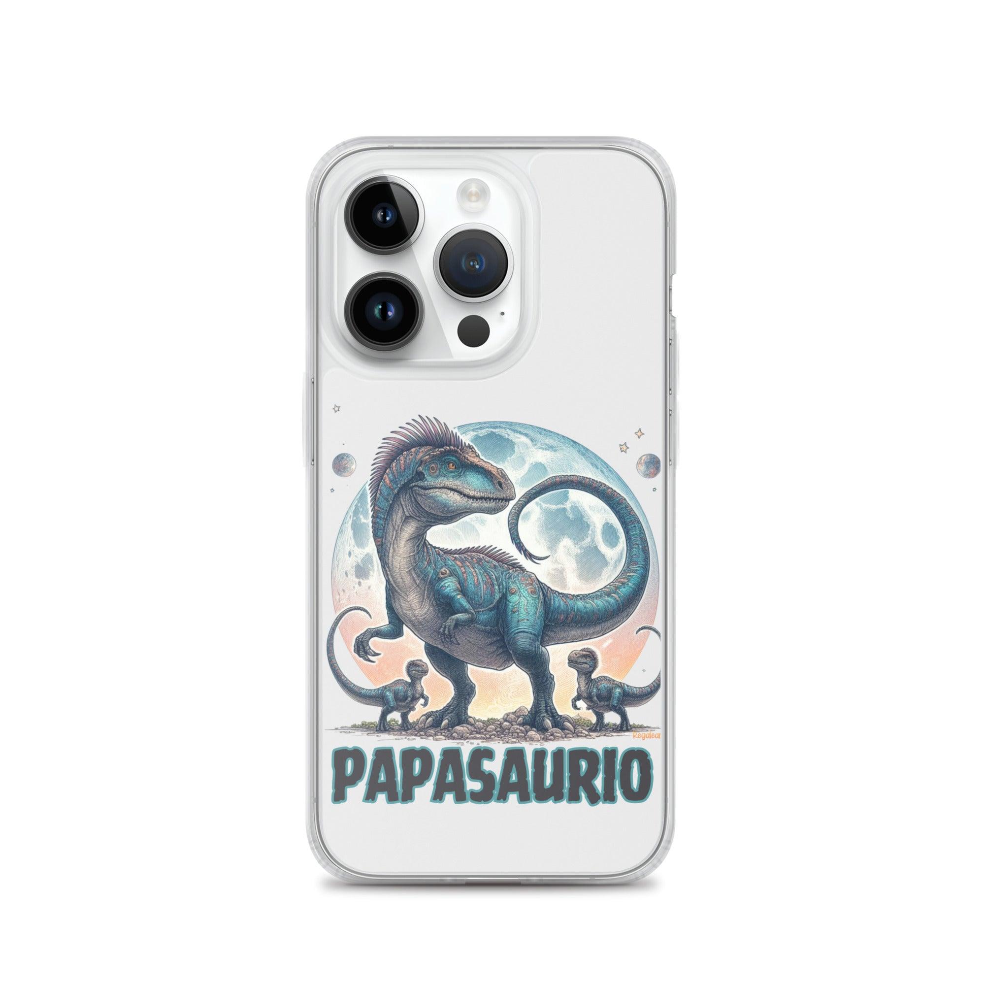 Funda movil iPhone® Papasaurio