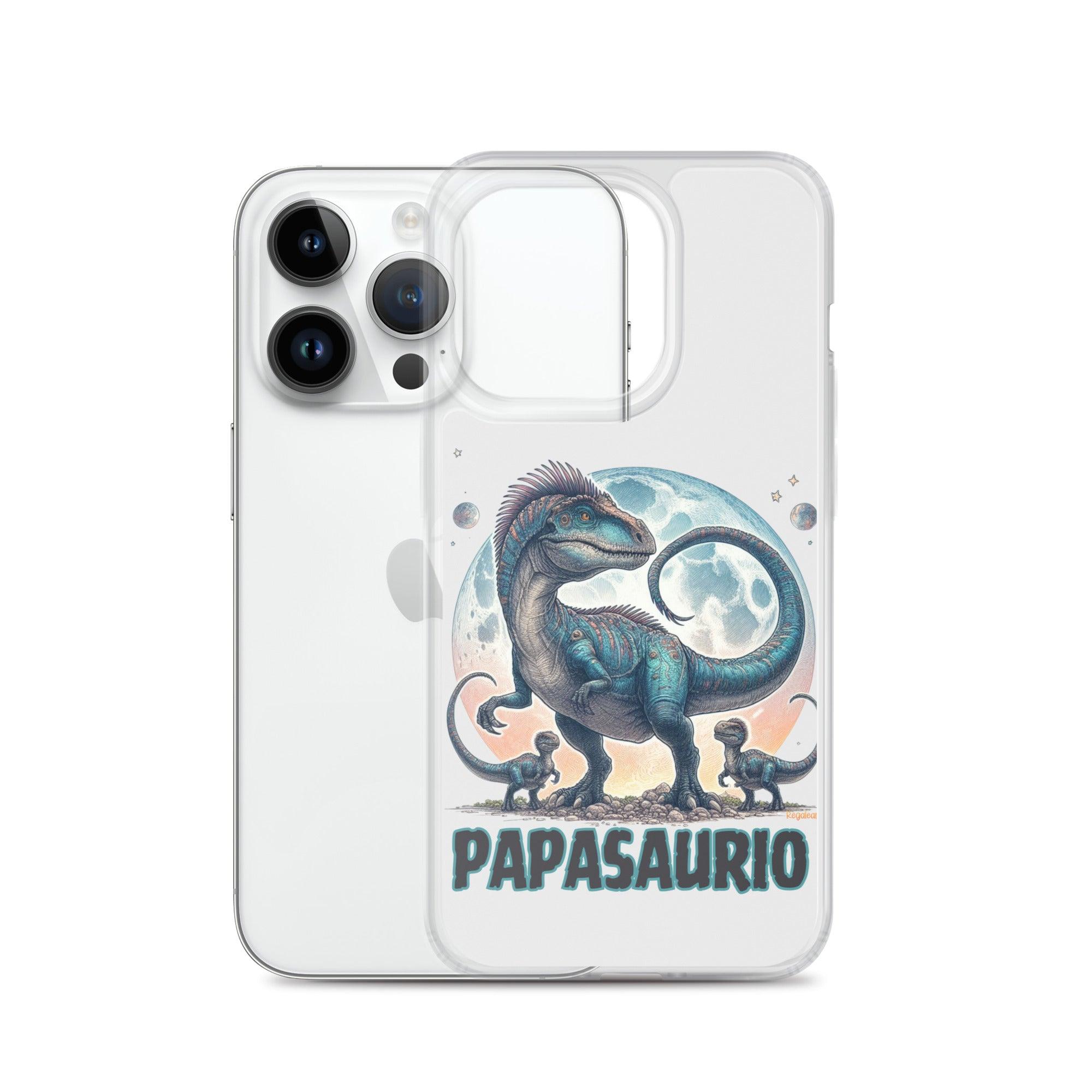 Funda movil iPhone® Papasaurio