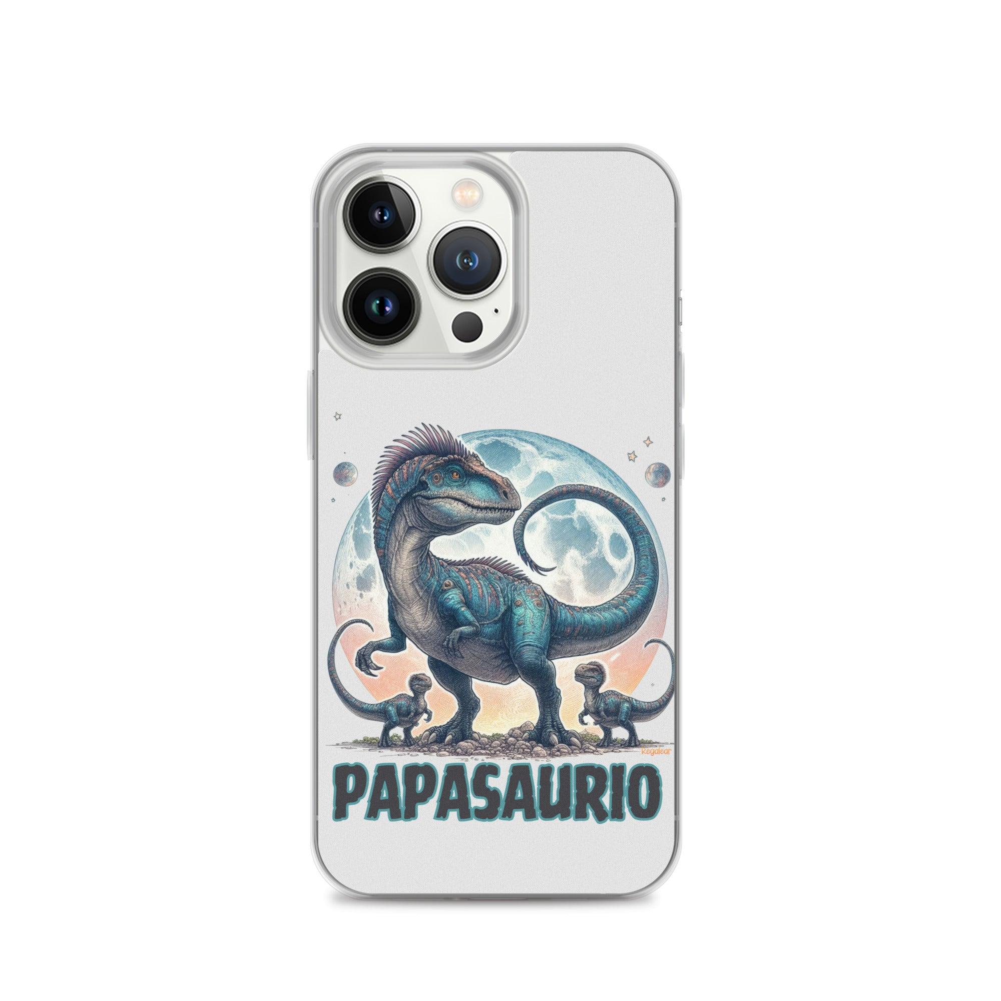 Funda movil iPhone® Papasaurio