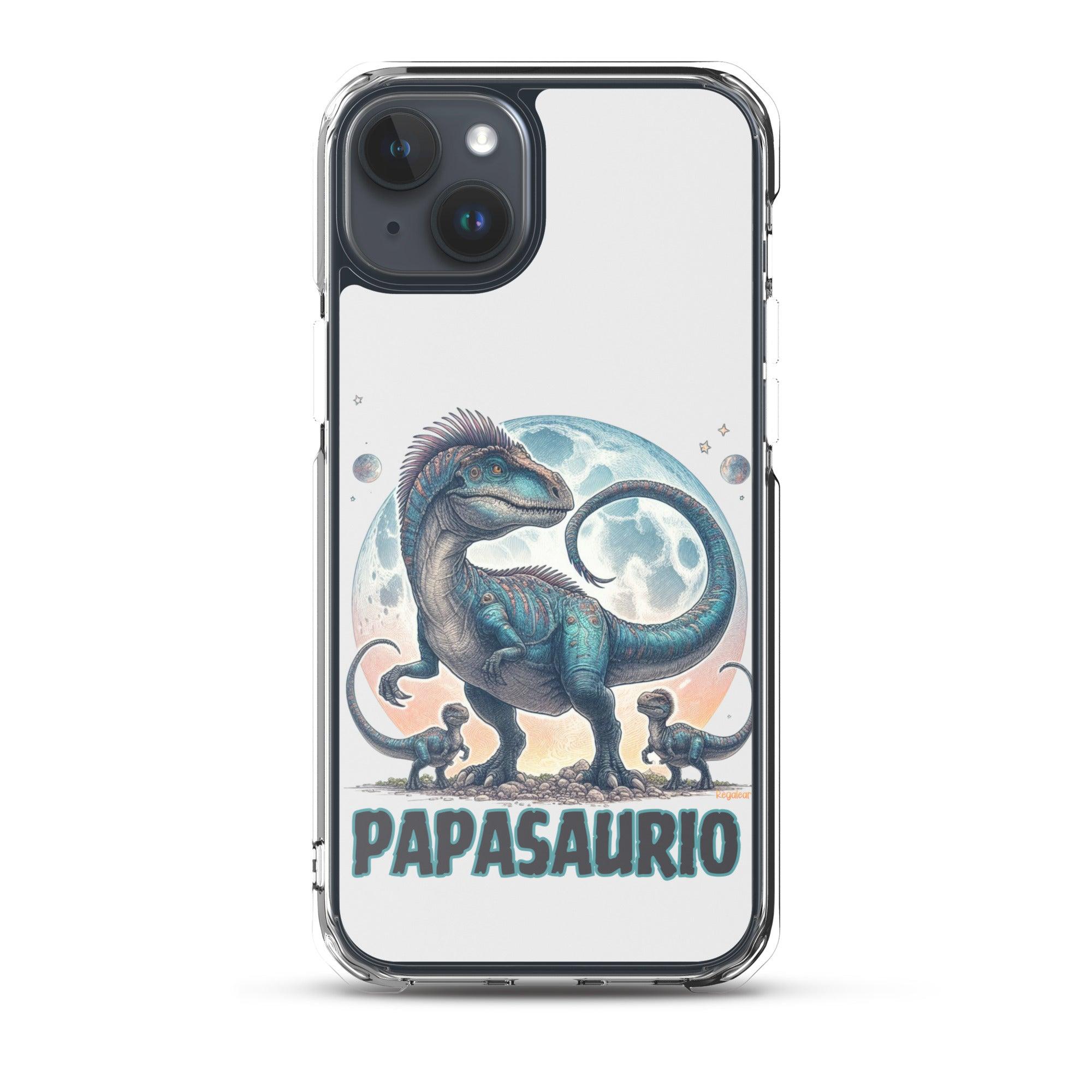 Funda movil iPhone® Papasaurio