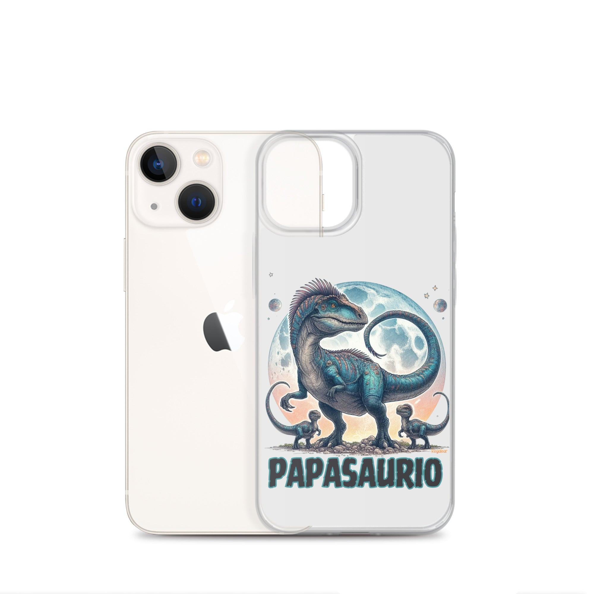Funda movil iPhone® Papasaurio