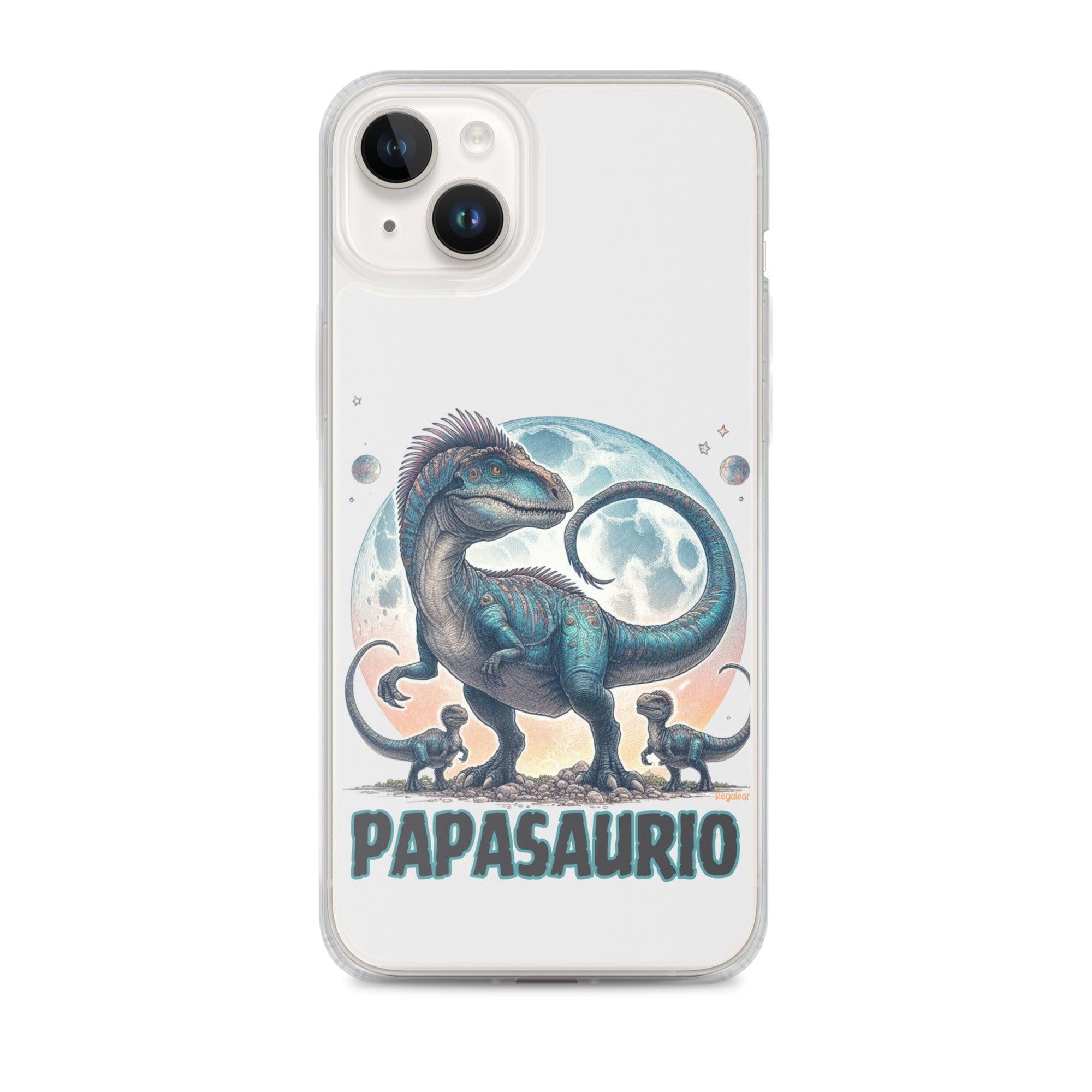 Funda movil iPhone® Papasaurio