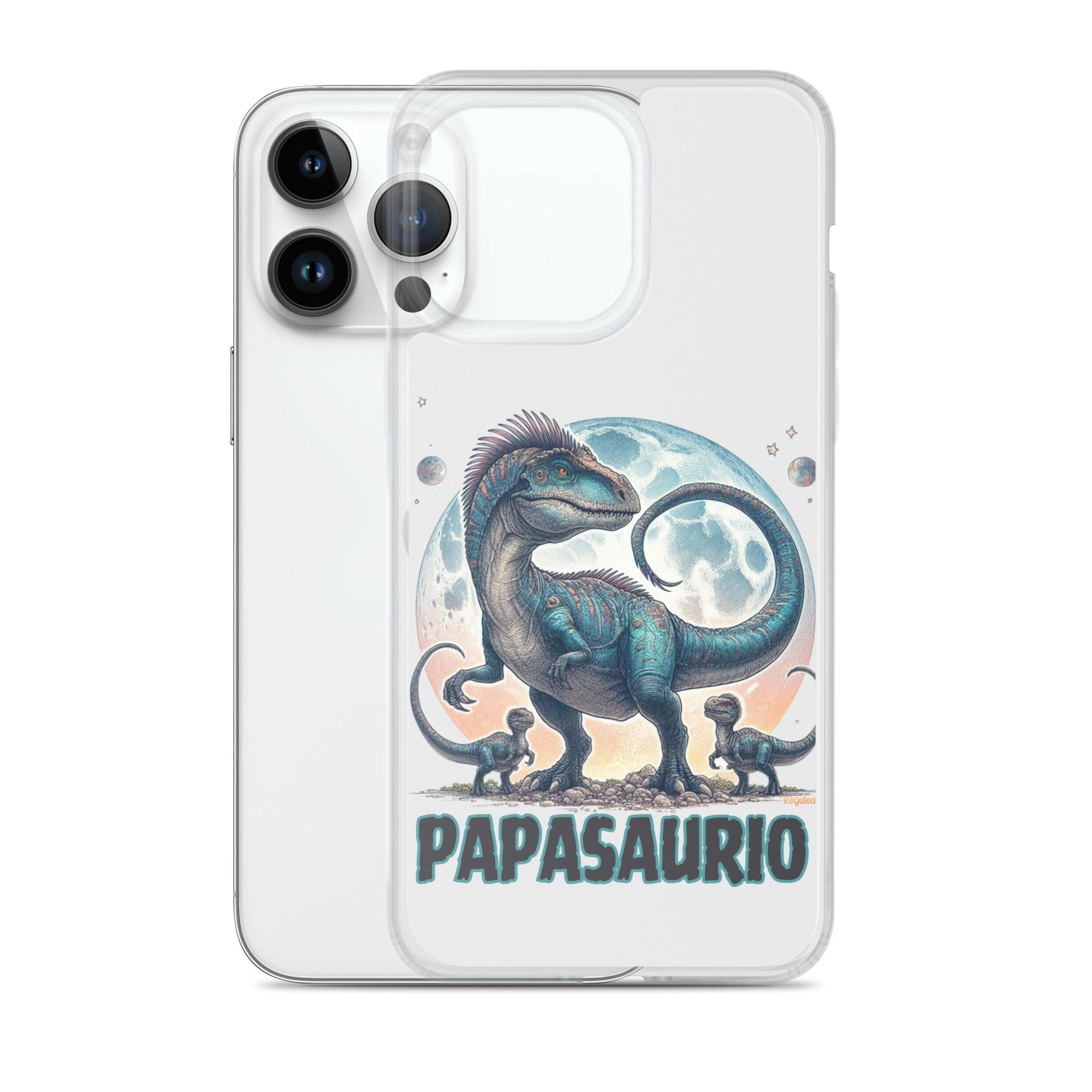 Funda movil iPhone® Papasaurio