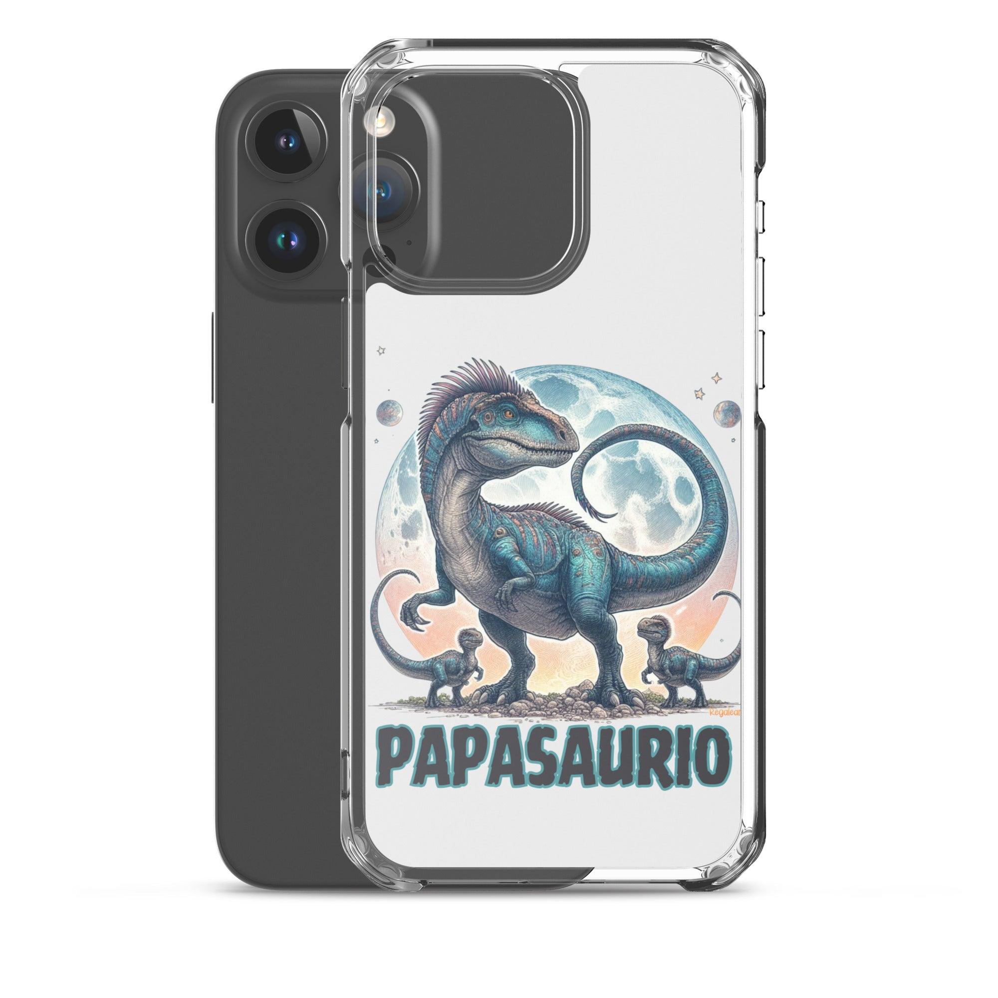 Funda movil iPhone® Papasaurio