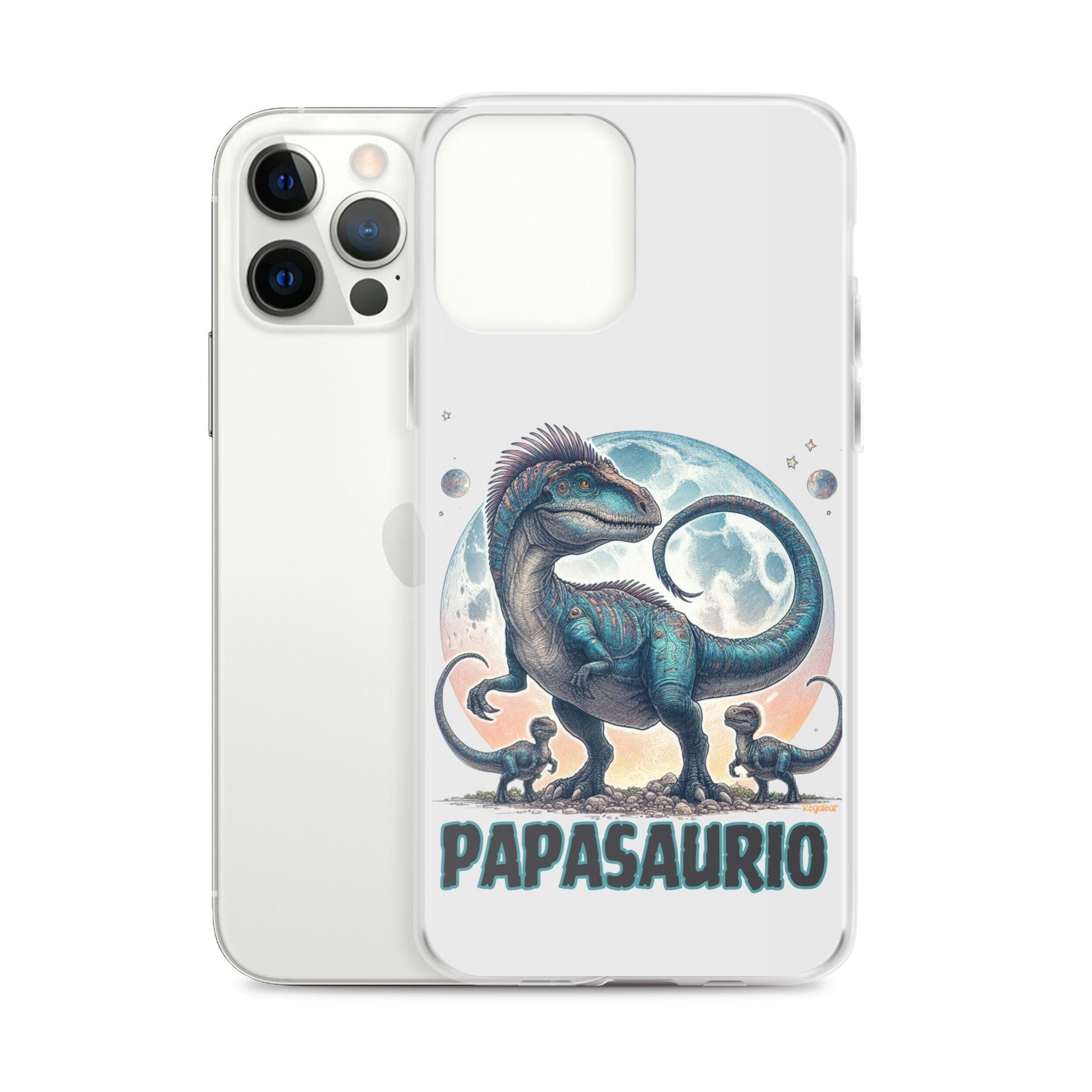 funda movil papasaurio