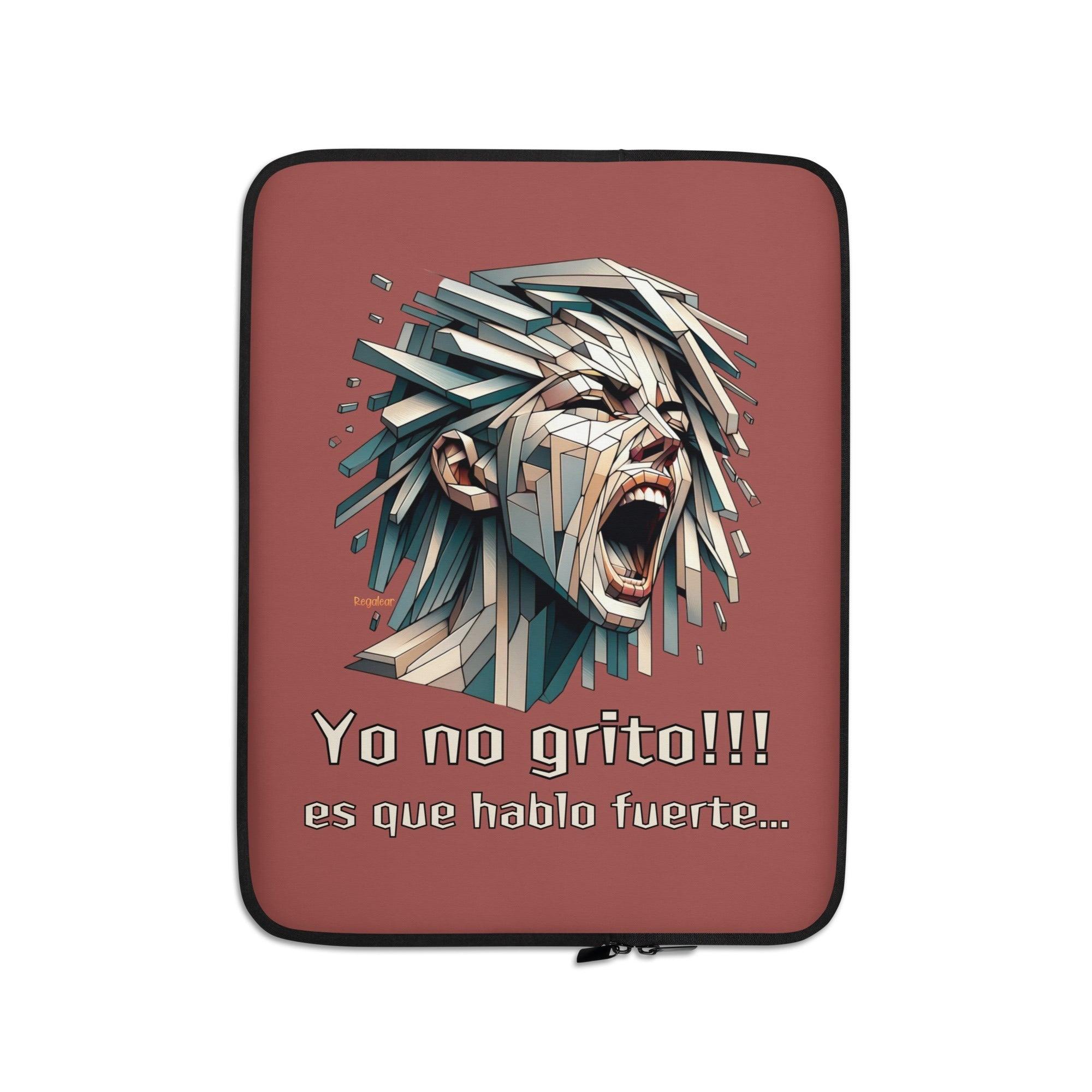 funda portatil personalizada con frase