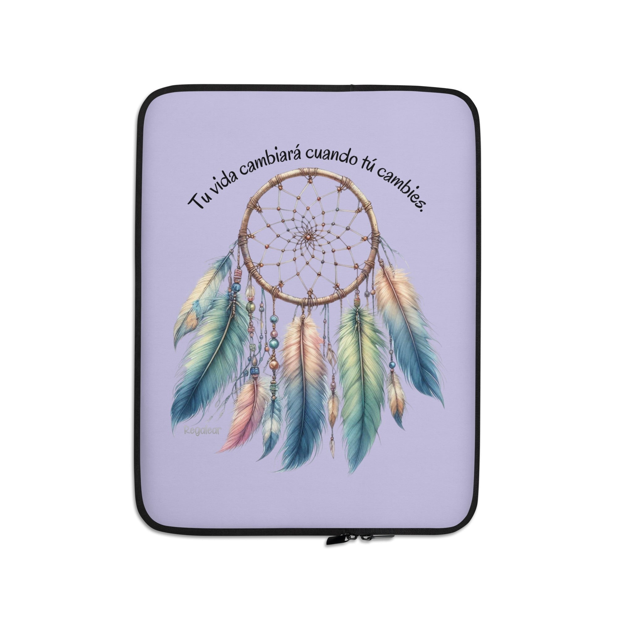 fundas portatil con frases