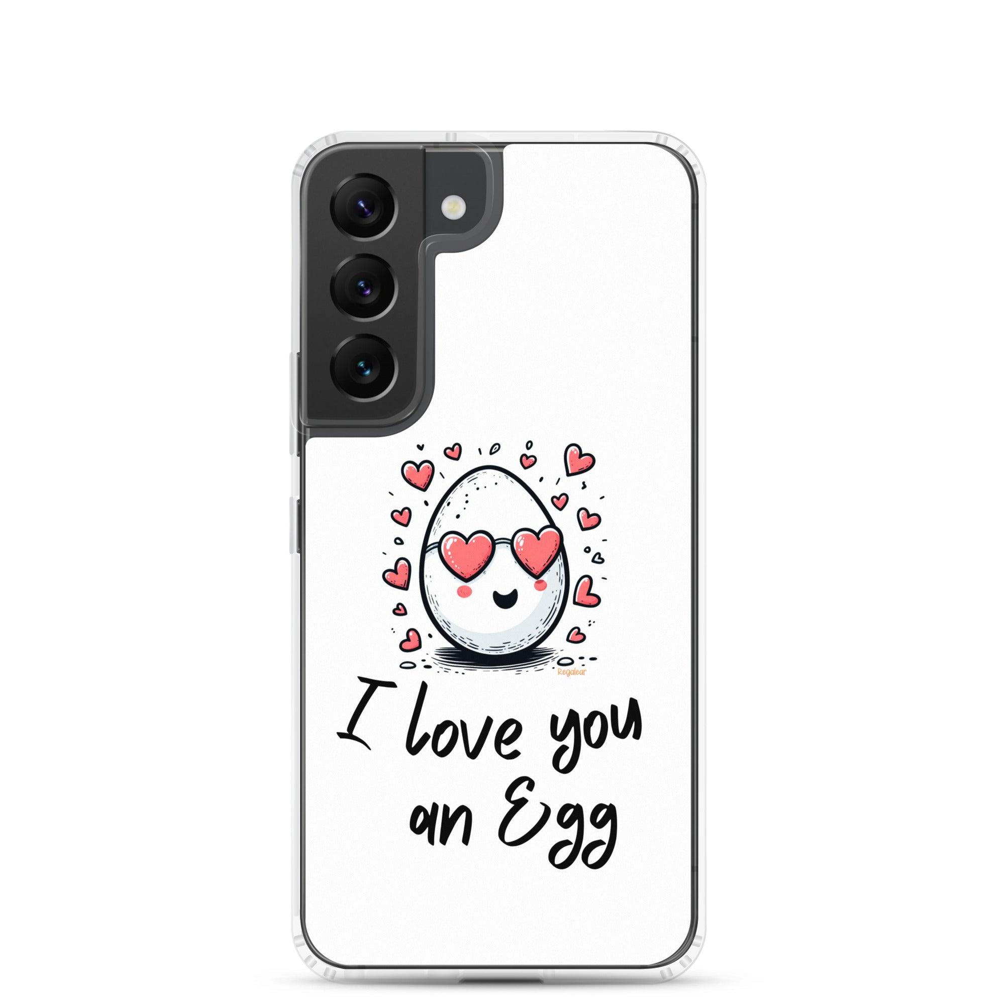 Funda Samsung® I Love you an egg
