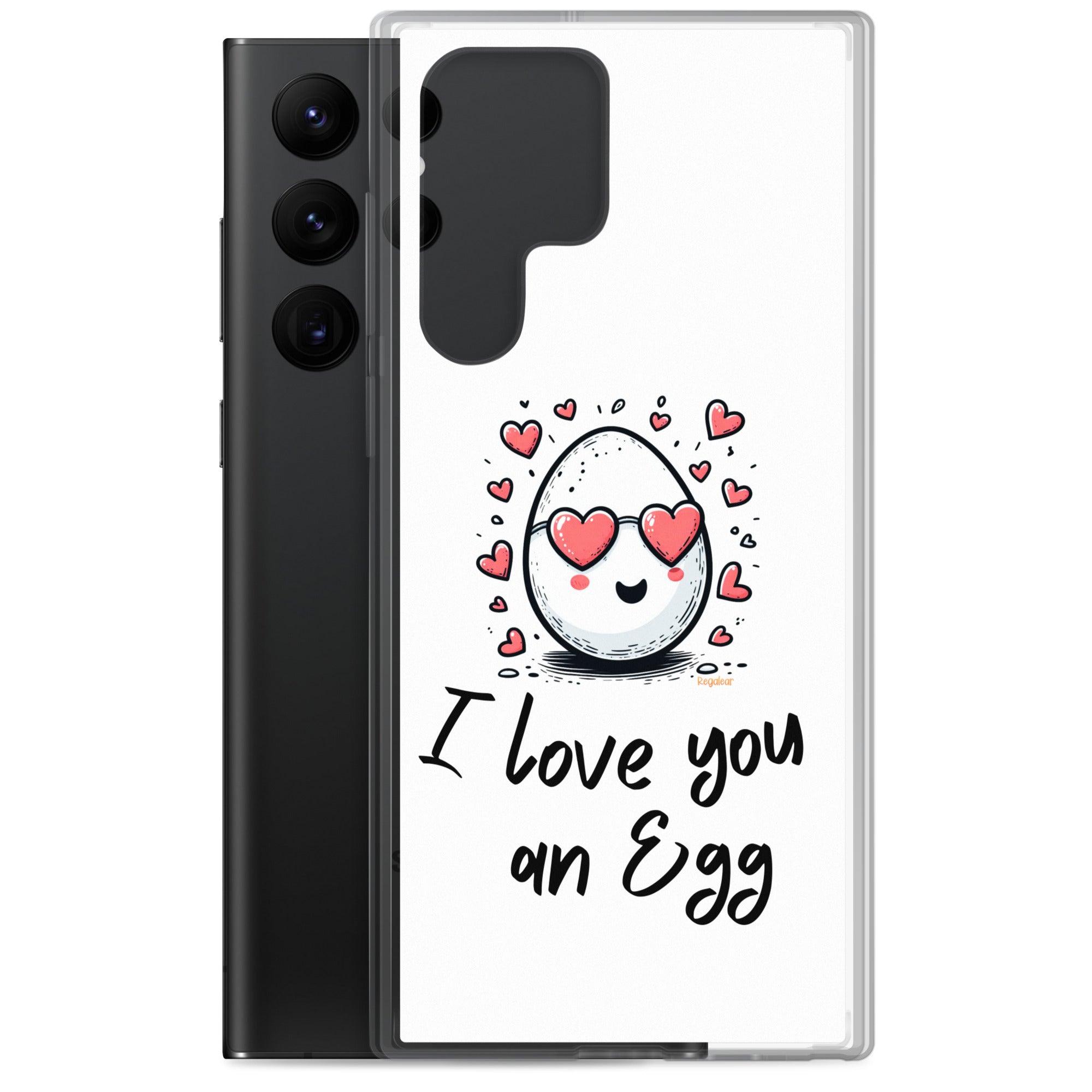Funda Samsung® I Love you an egg