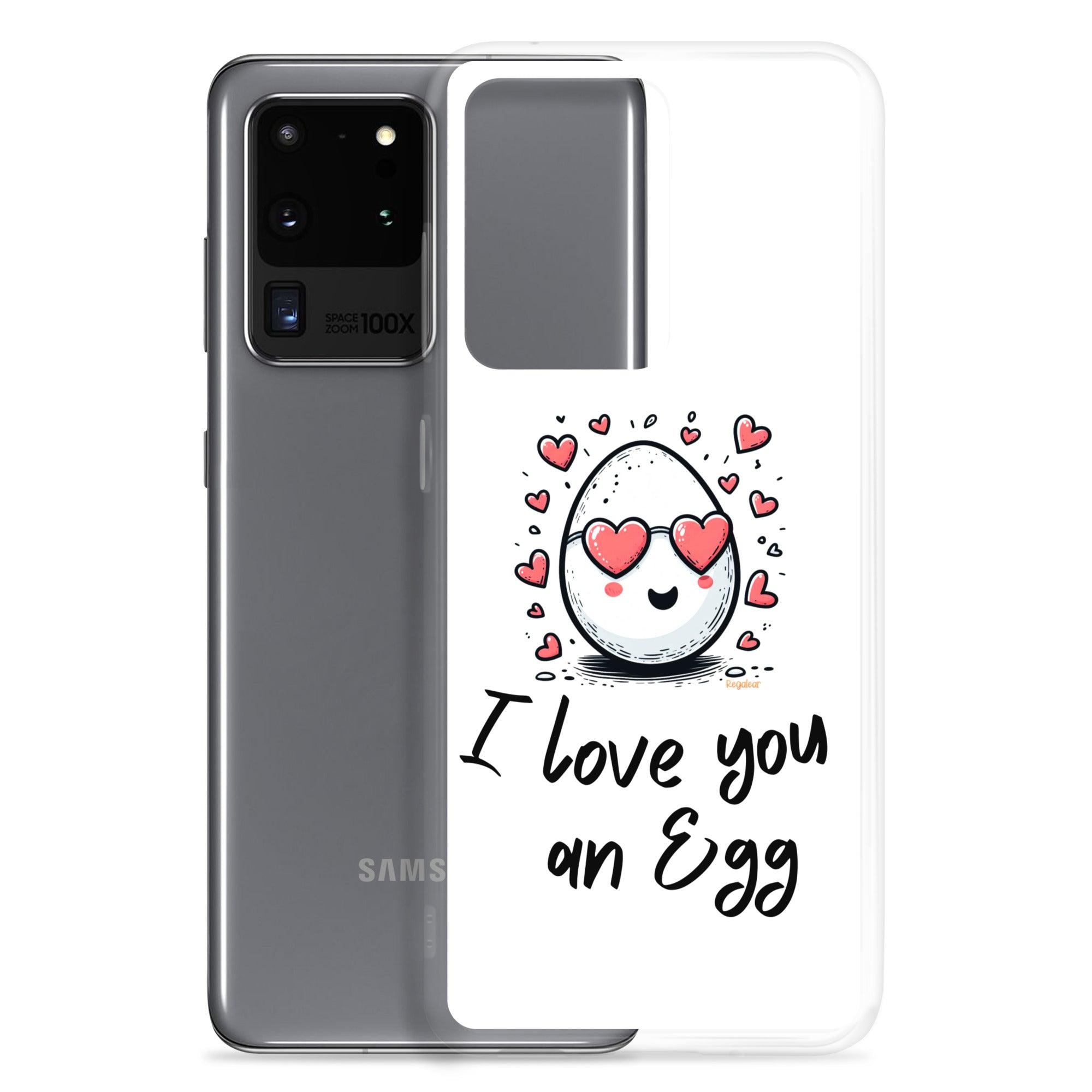 Funda Samsung® I Love you an egg