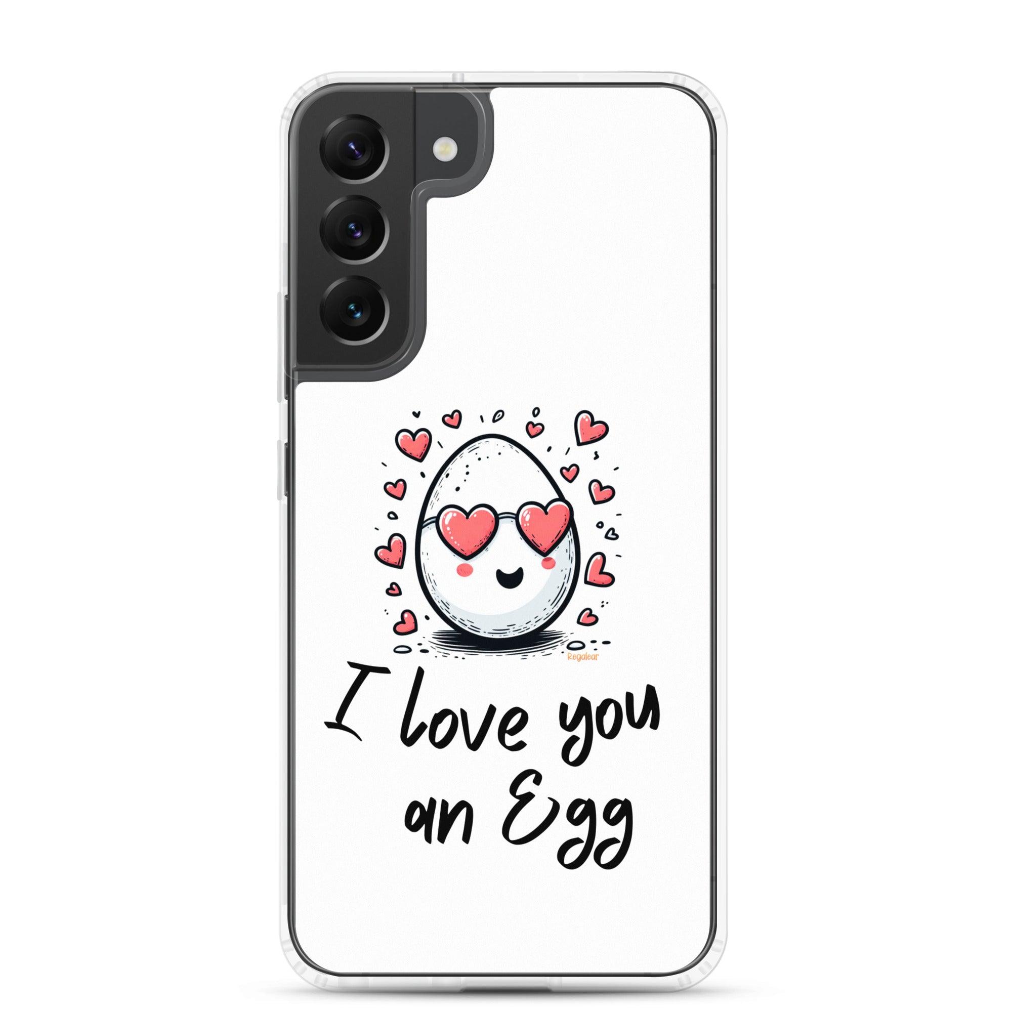 Funda Samsung® I Love you an egg