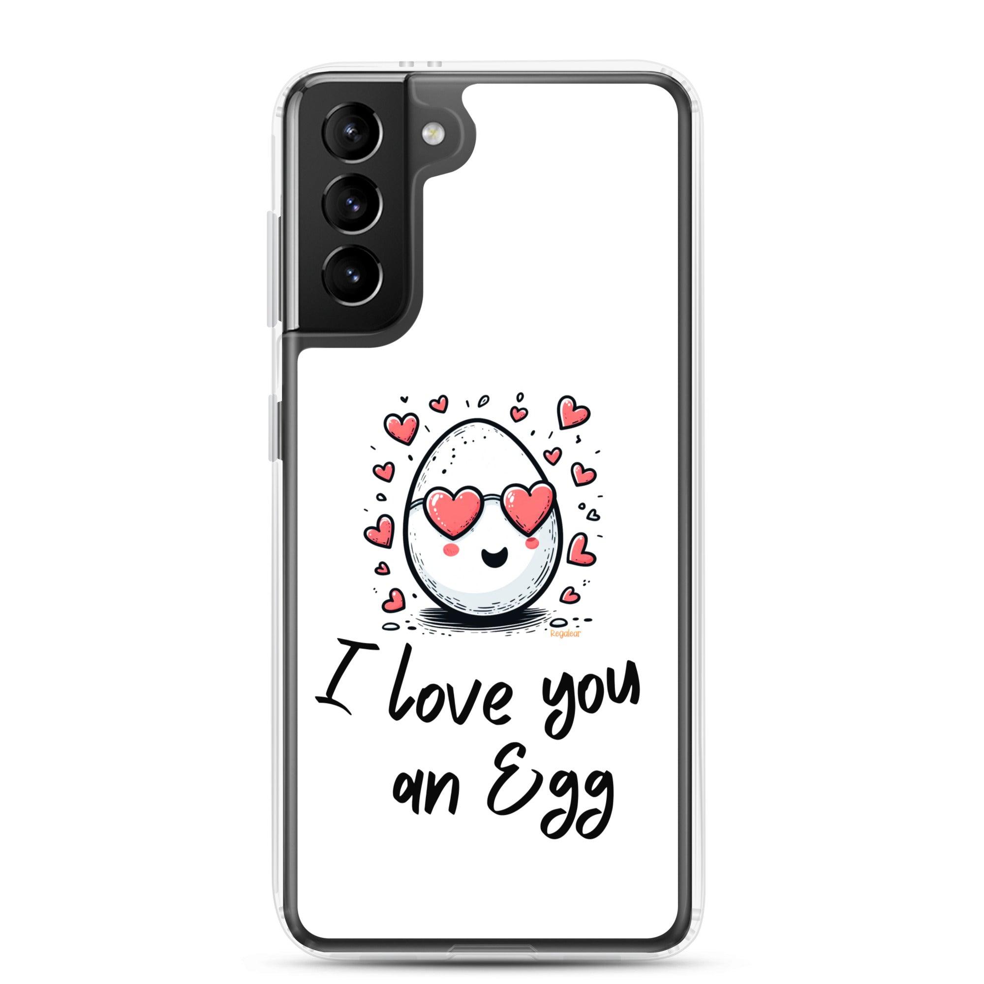 Funda Samsung® I Love you an egg
