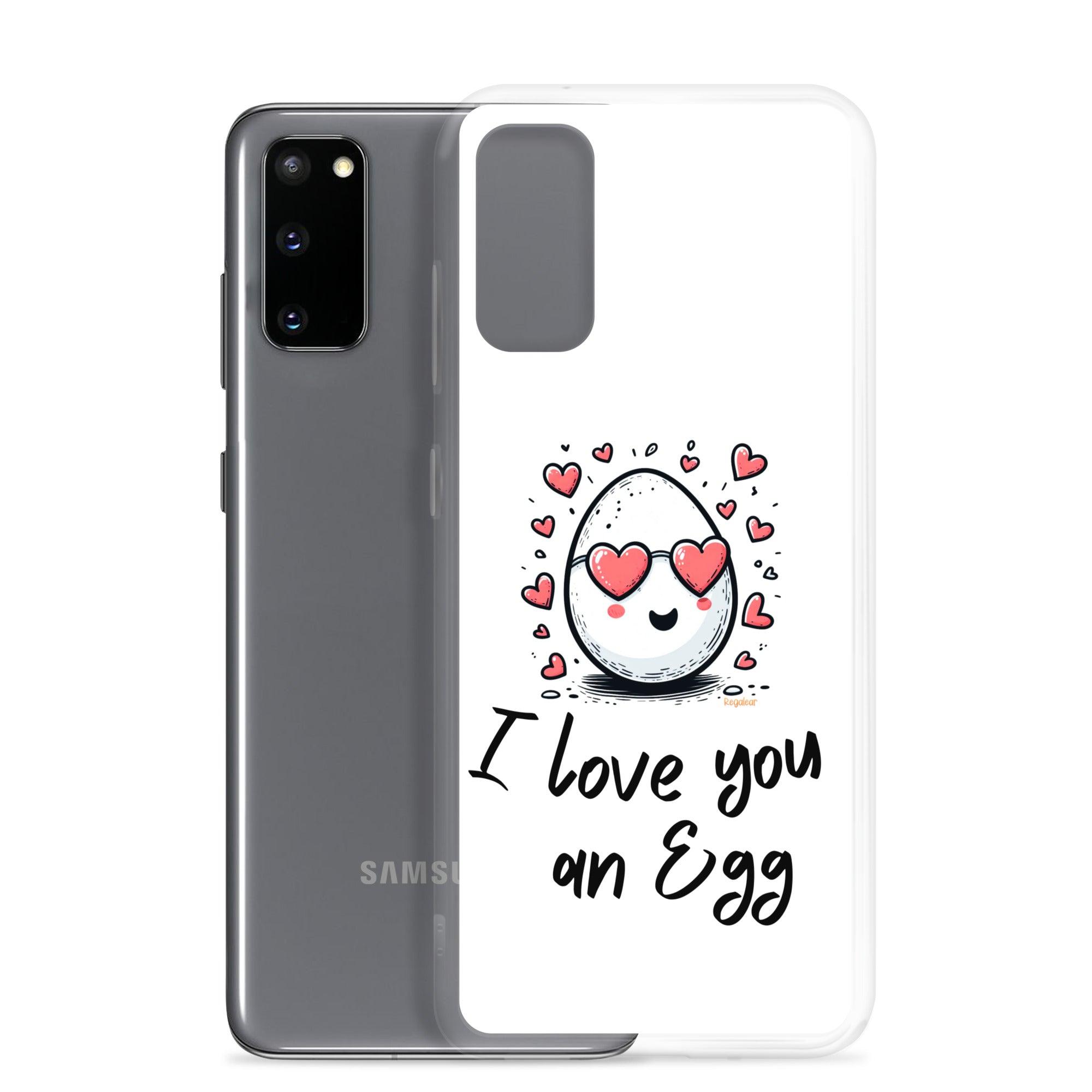 Funda Samsung® I Love you an egg