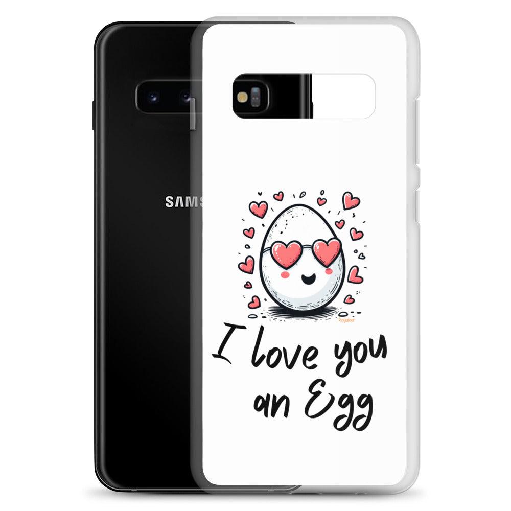 Funda Samsung® I Love you an egg