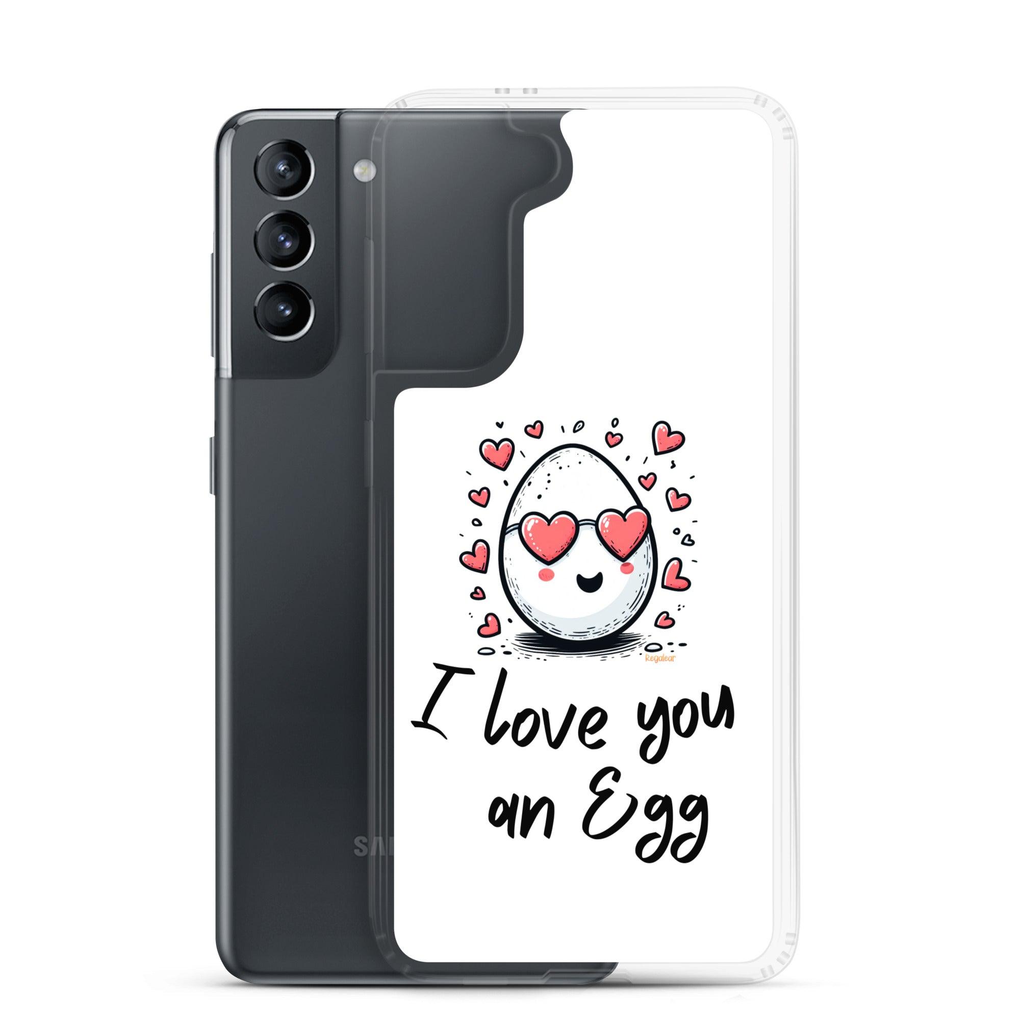 Funda Samsung® I Love you an egg