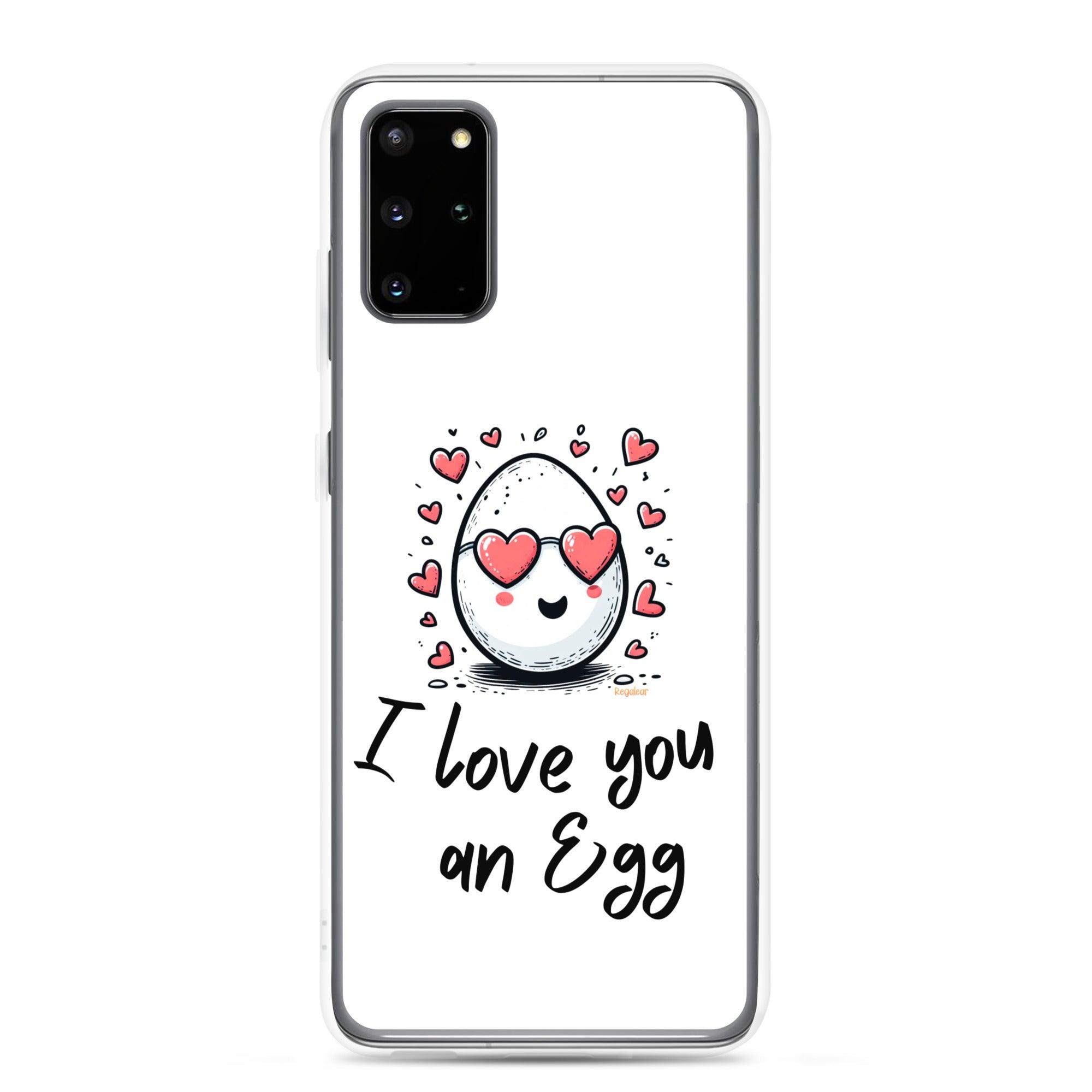 Funda Samsung® I Love you an egg
