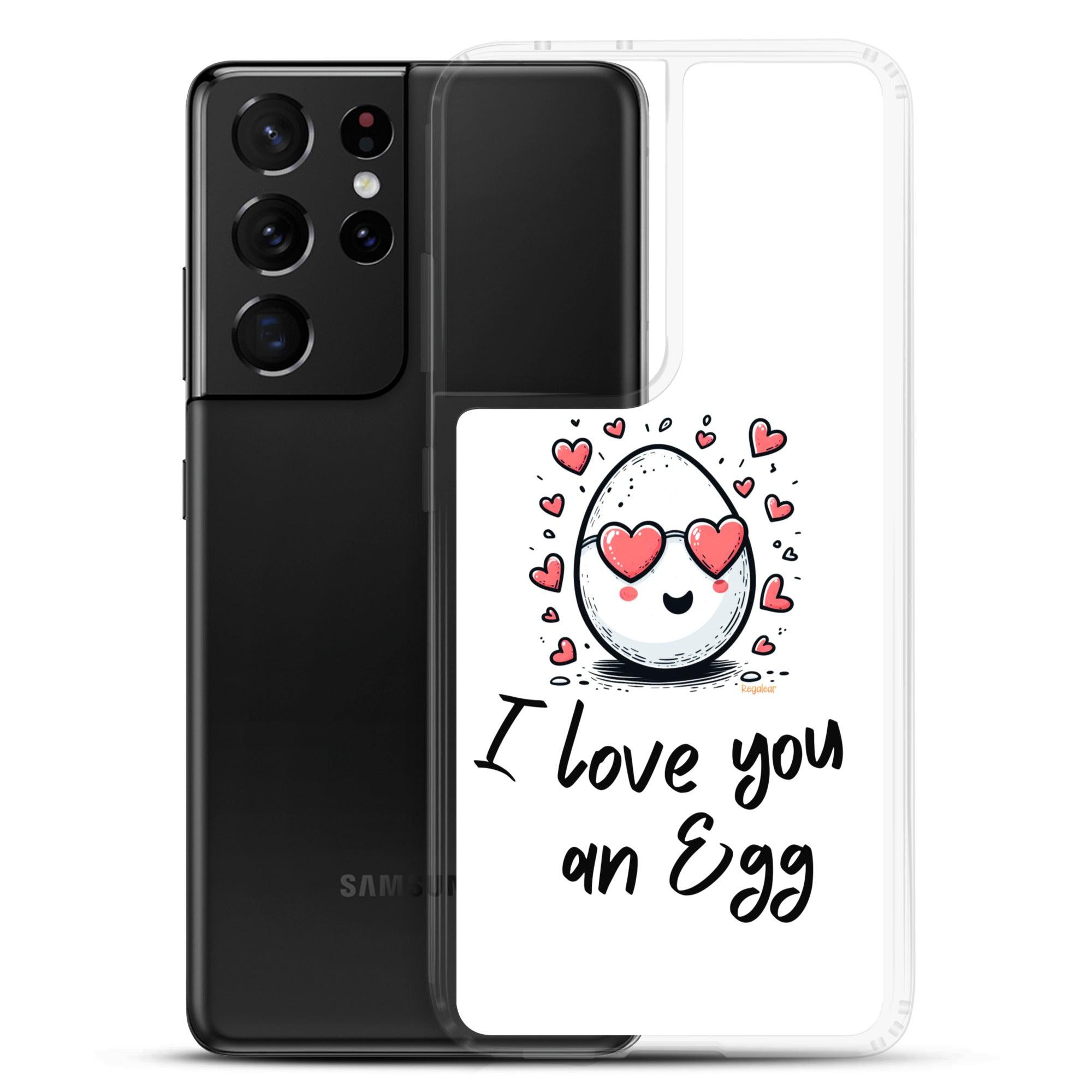 Funda Samsung® I Love you an egg