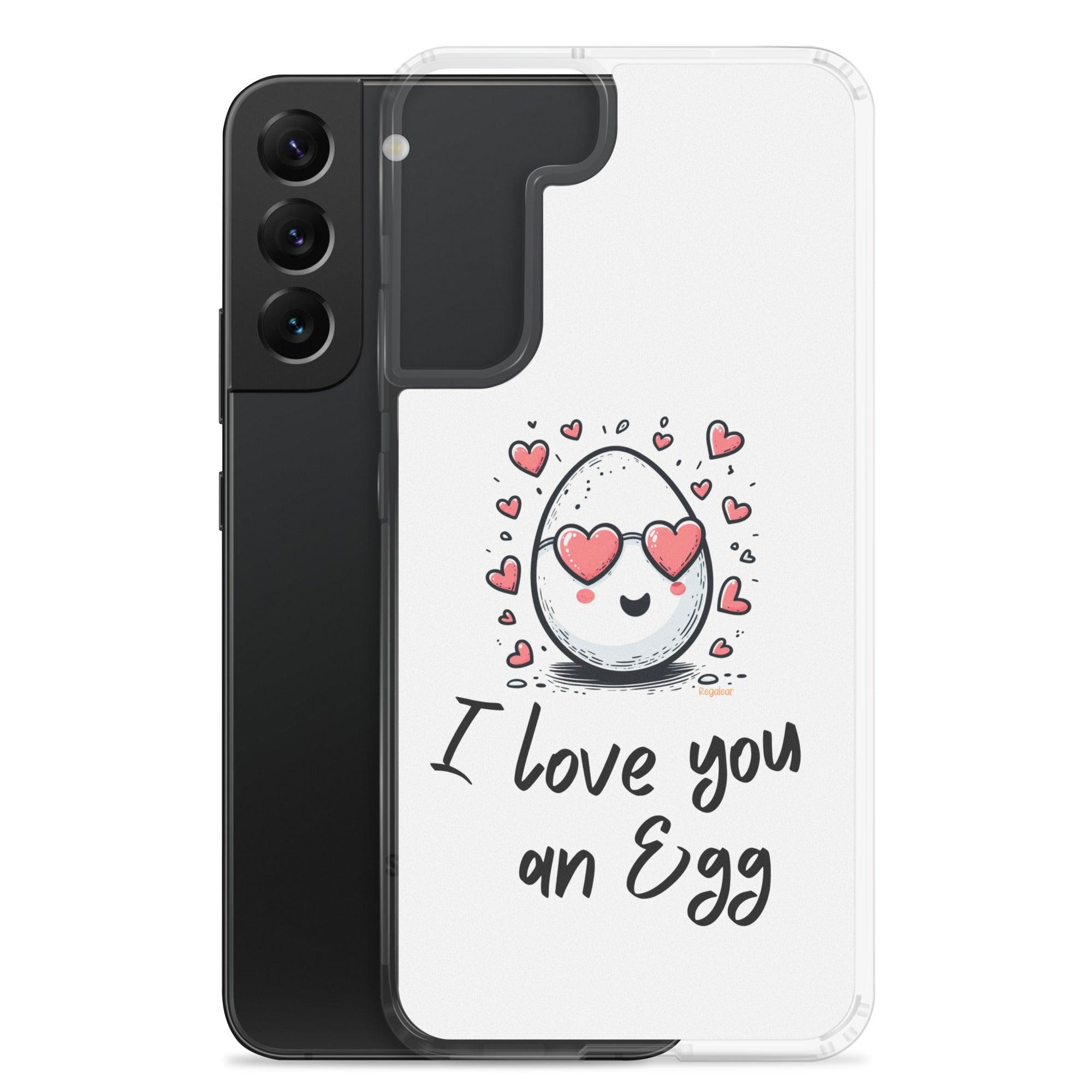 Funda Samsung® I Love you an egg