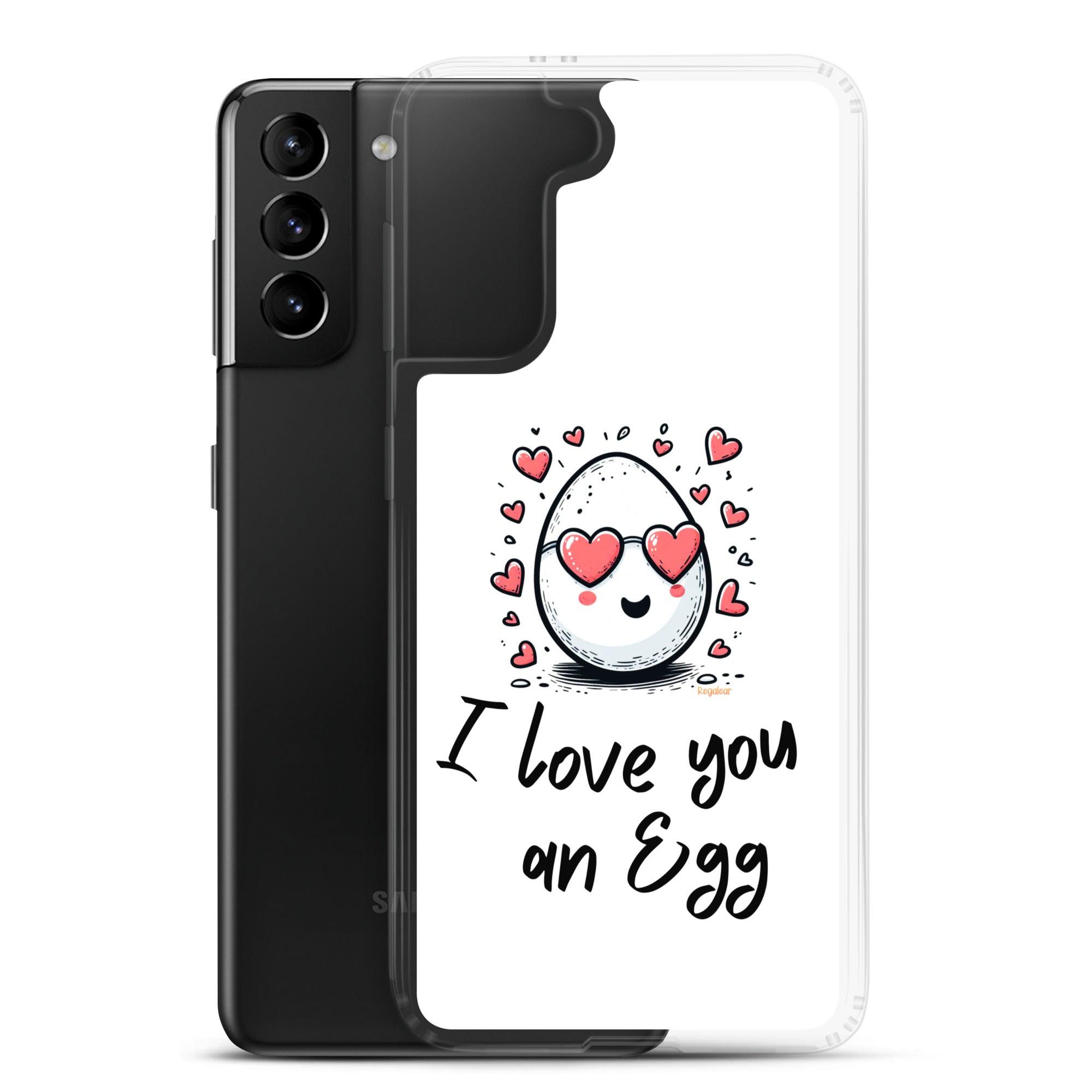 Funda Samsung® I Love you an egg