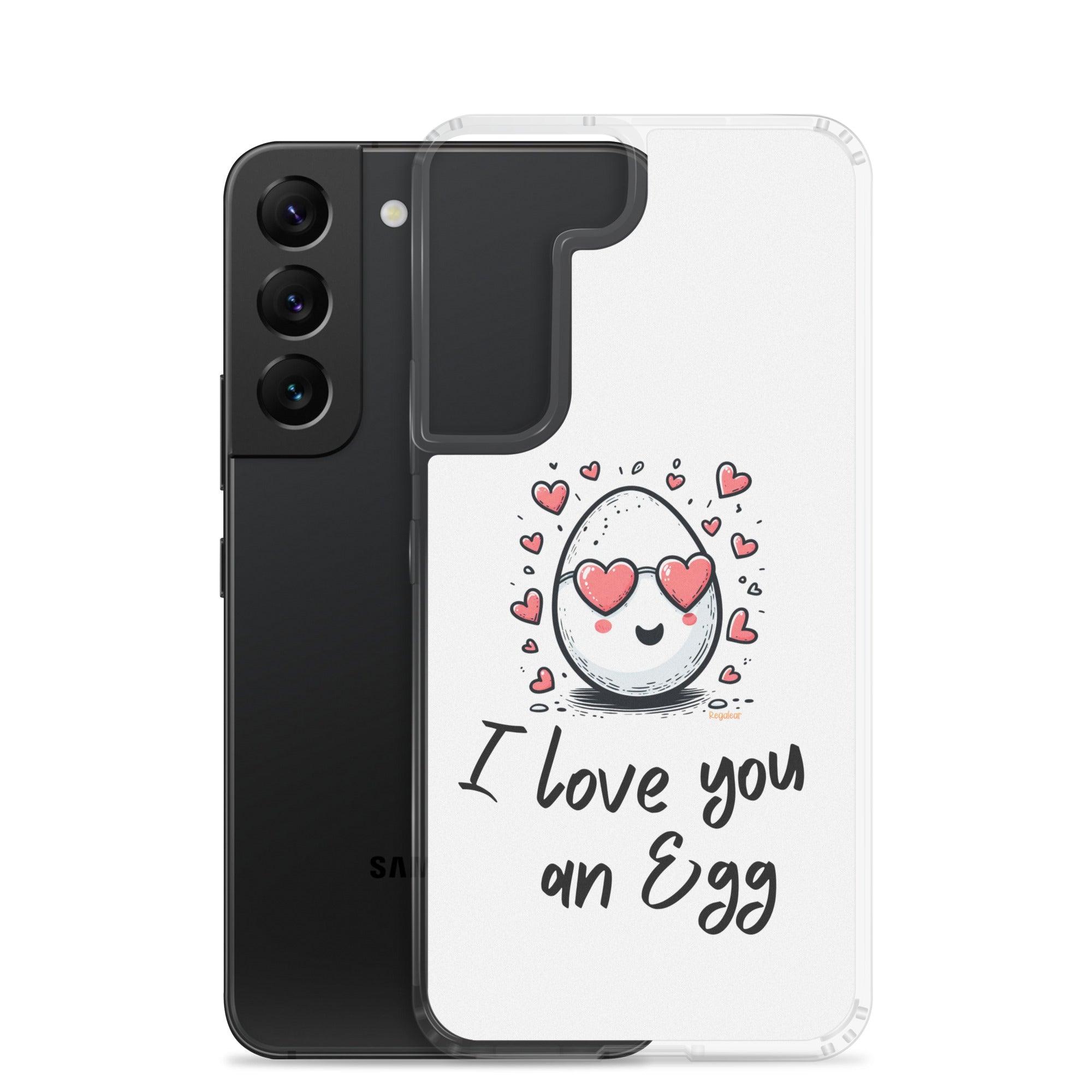 Funda Samsung® I Love you an egg