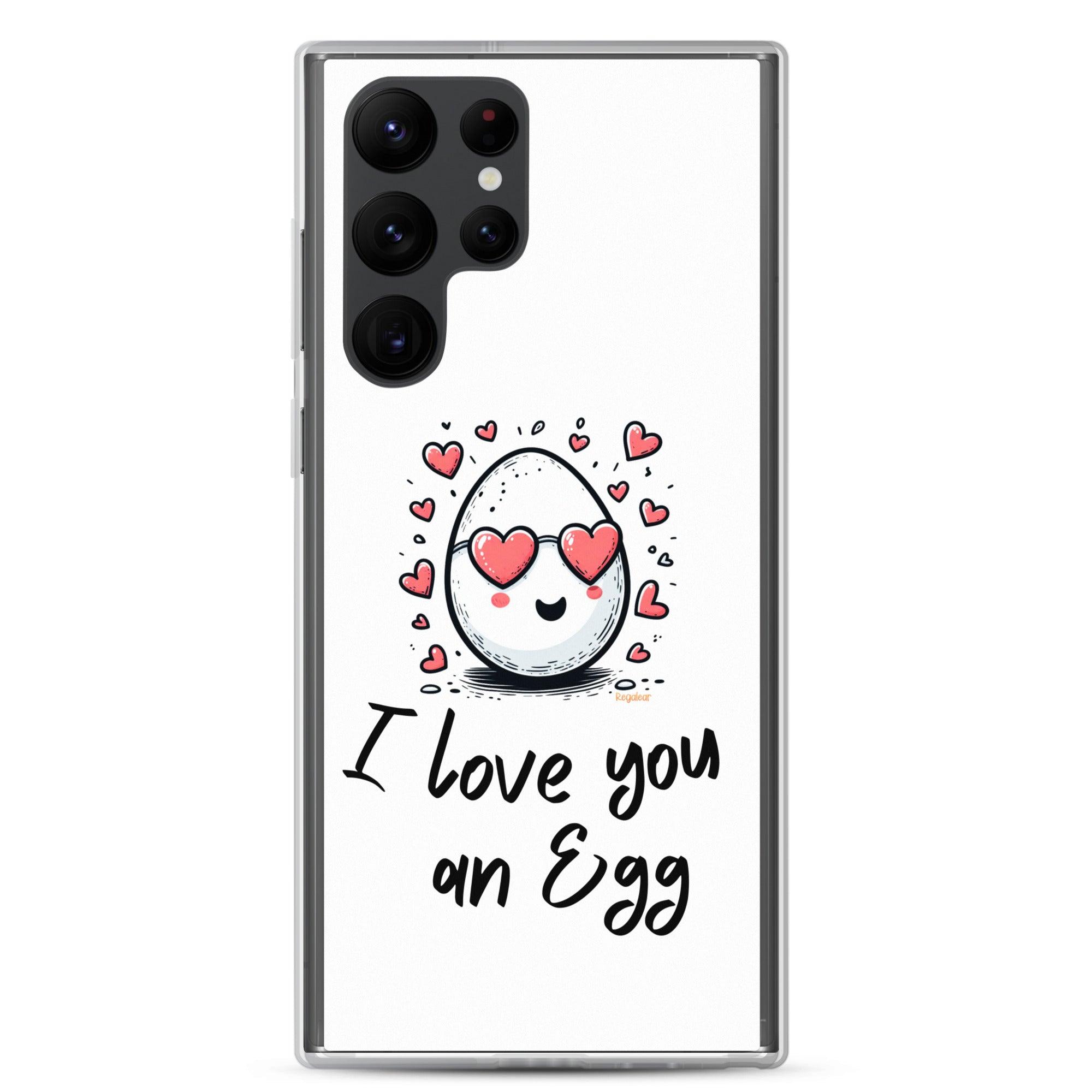 Funda Samsung® I Love you an egg