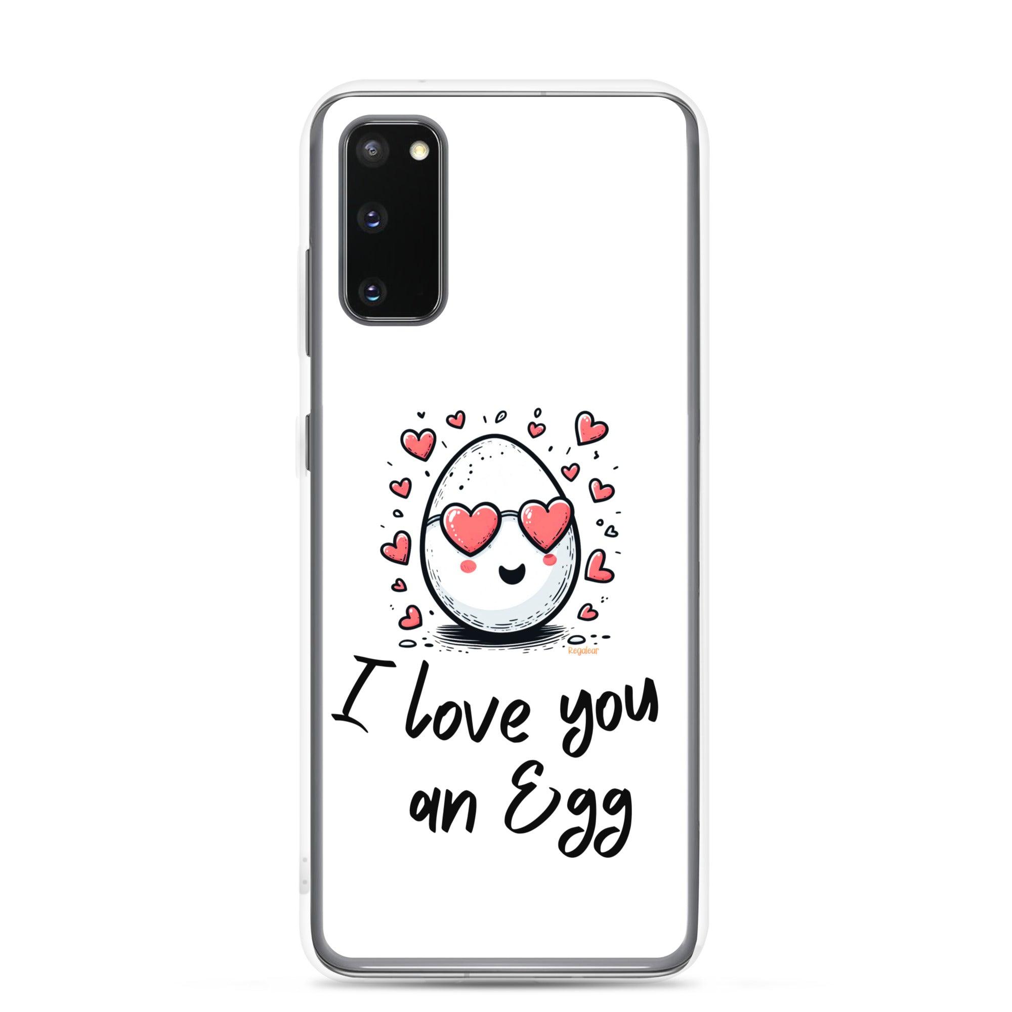 Funda Samsung® I Love you an egg