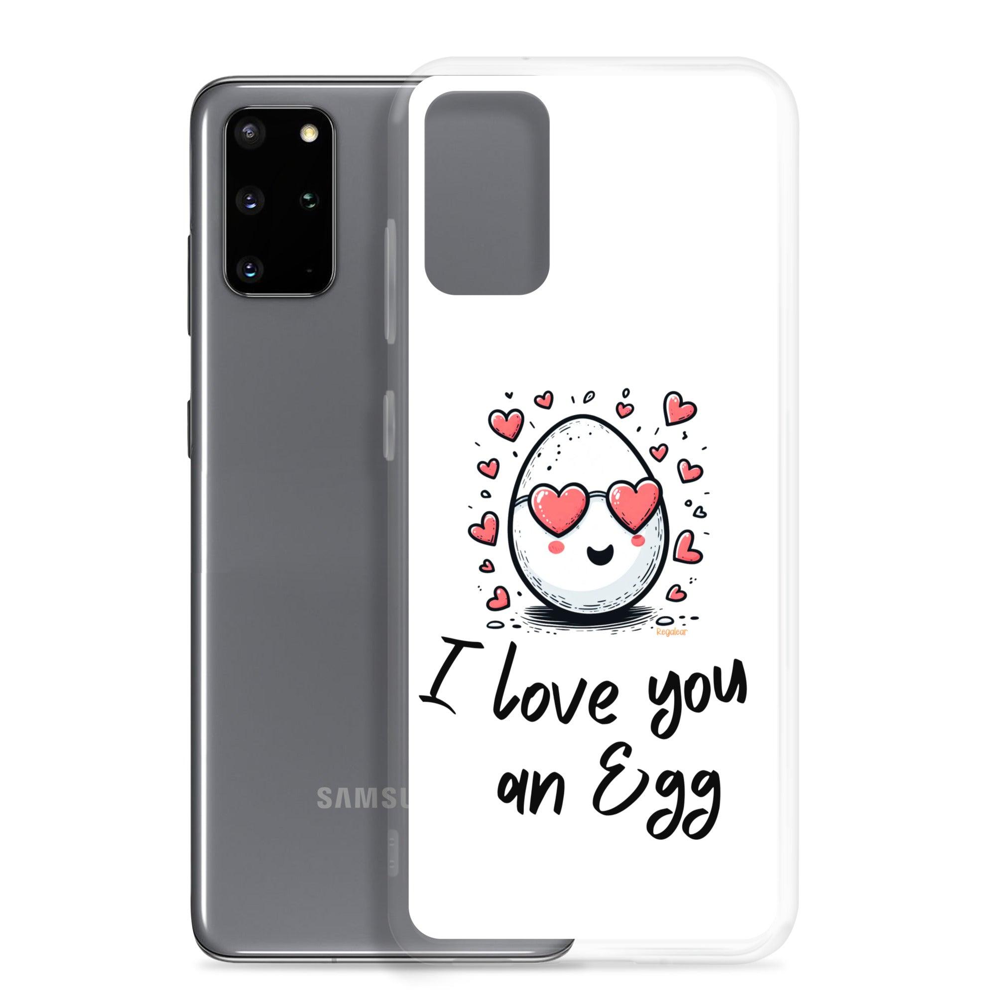 Funda Samsung® I Love you an egg