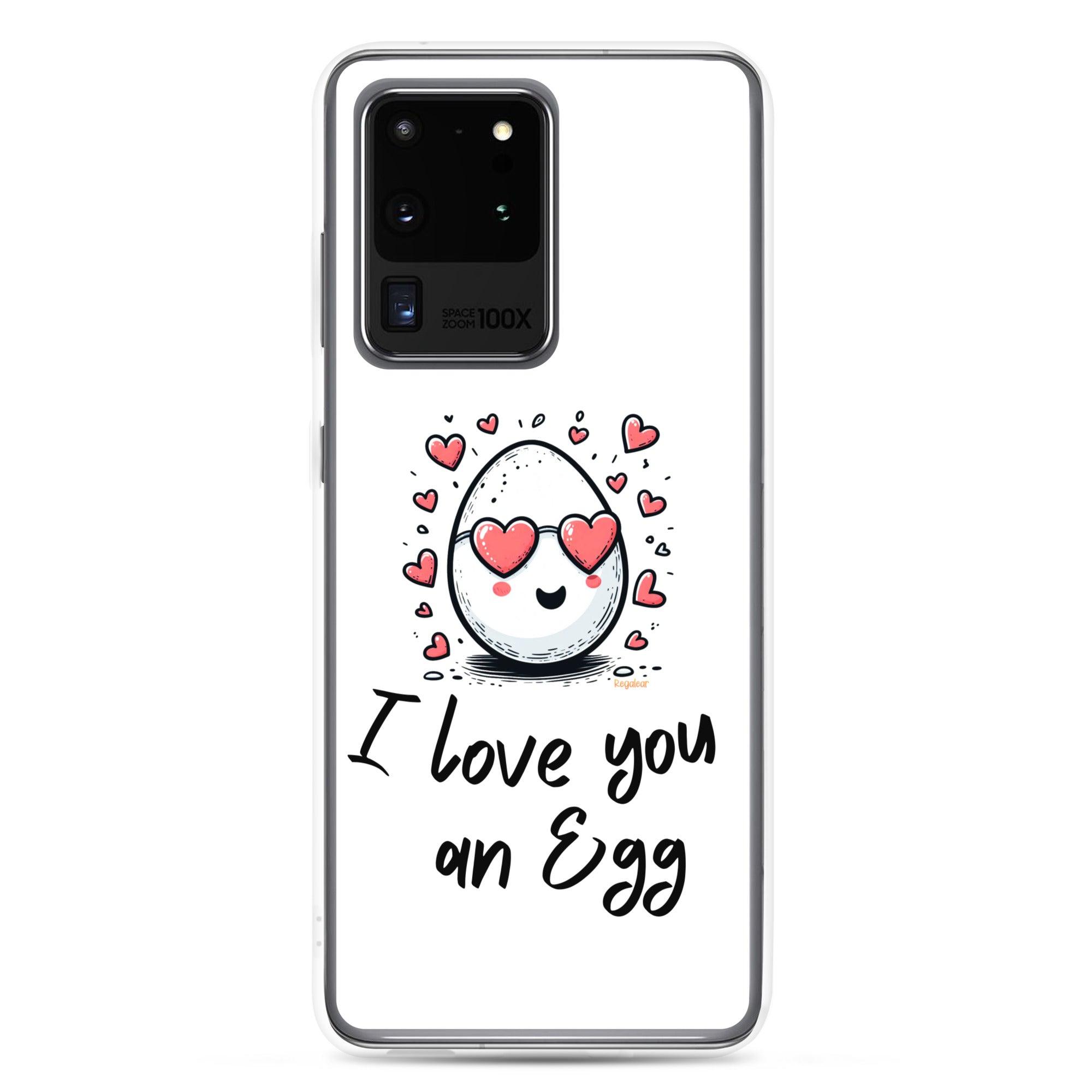 Funda Samsung® I Love you an egg