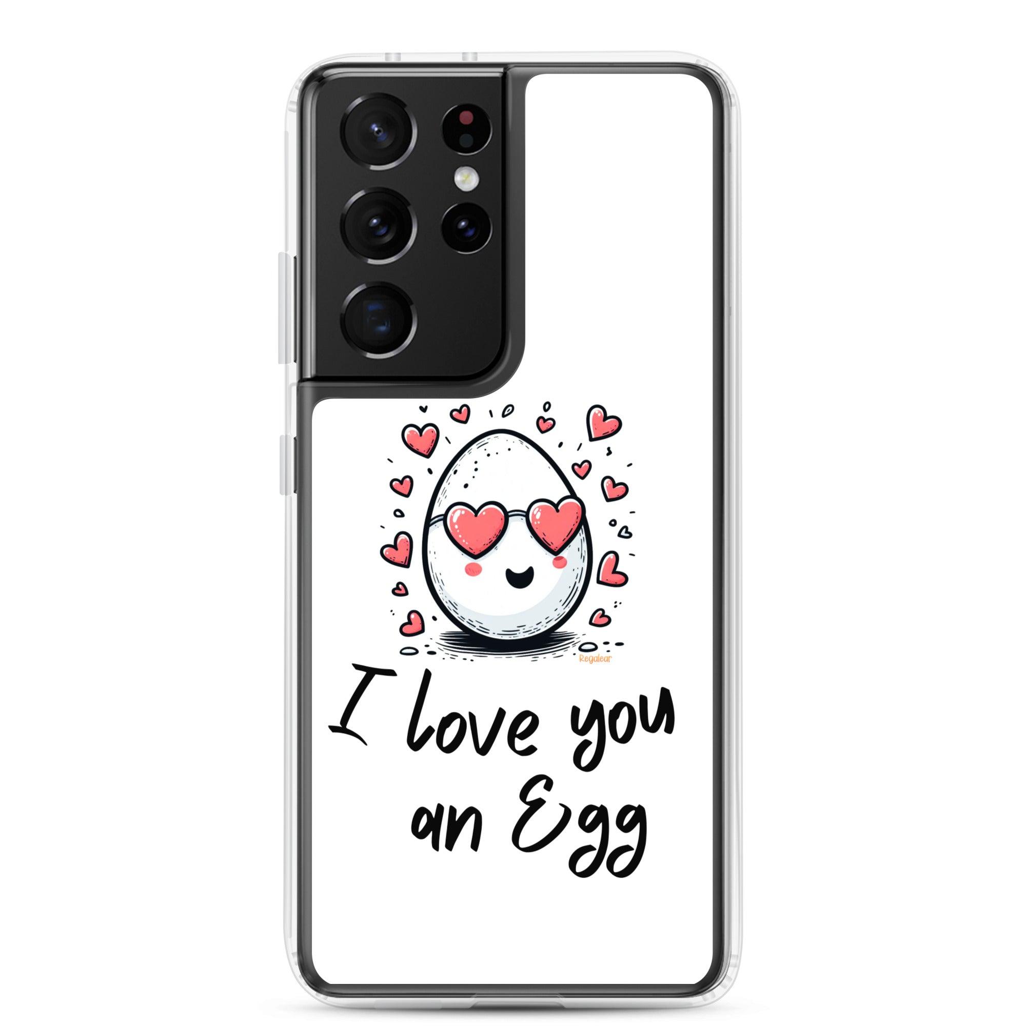 Funda Samsung® I Love you an egg