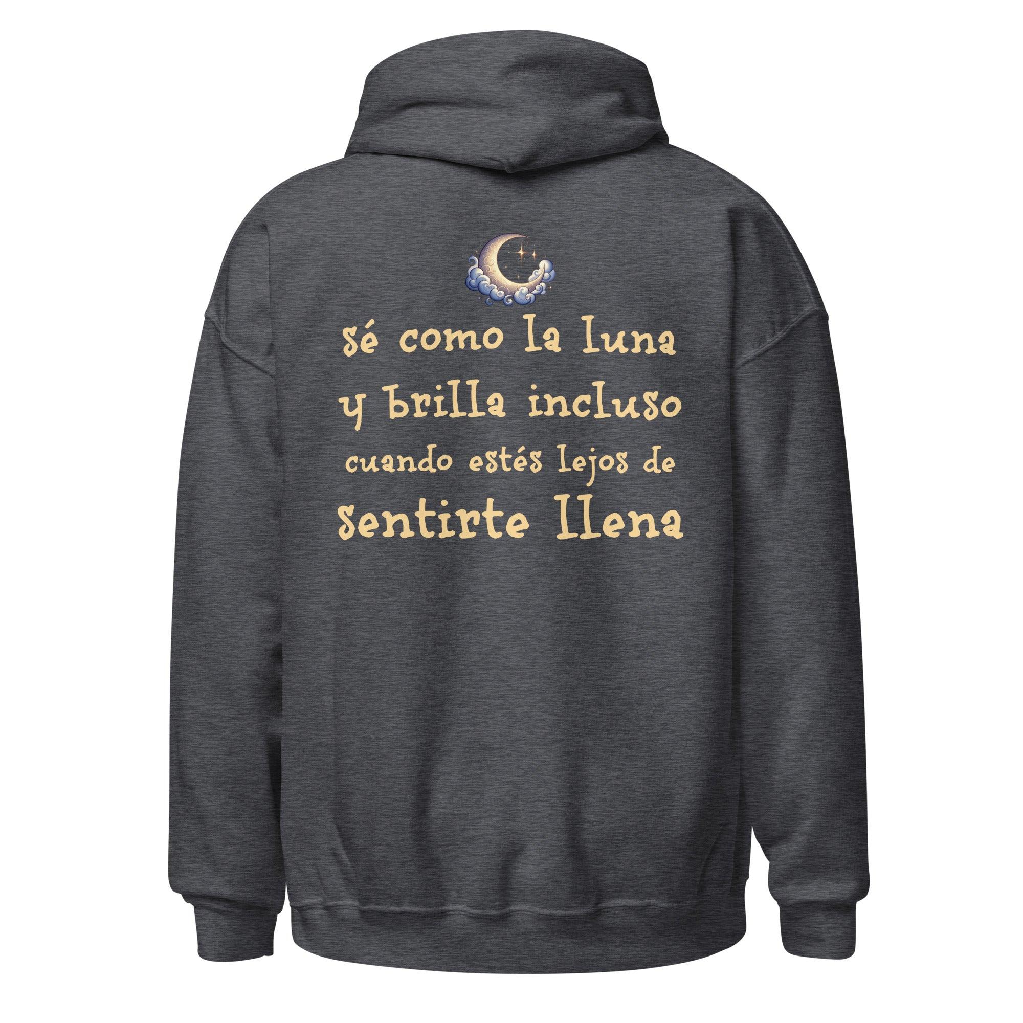 Sudadera mujer Se como la Luna